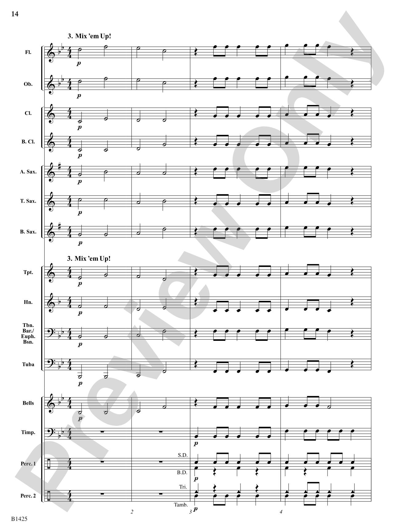 Fanfare on "Ode to Joy" from Symphony No. 9: Concert Band Conductor Score & Parts