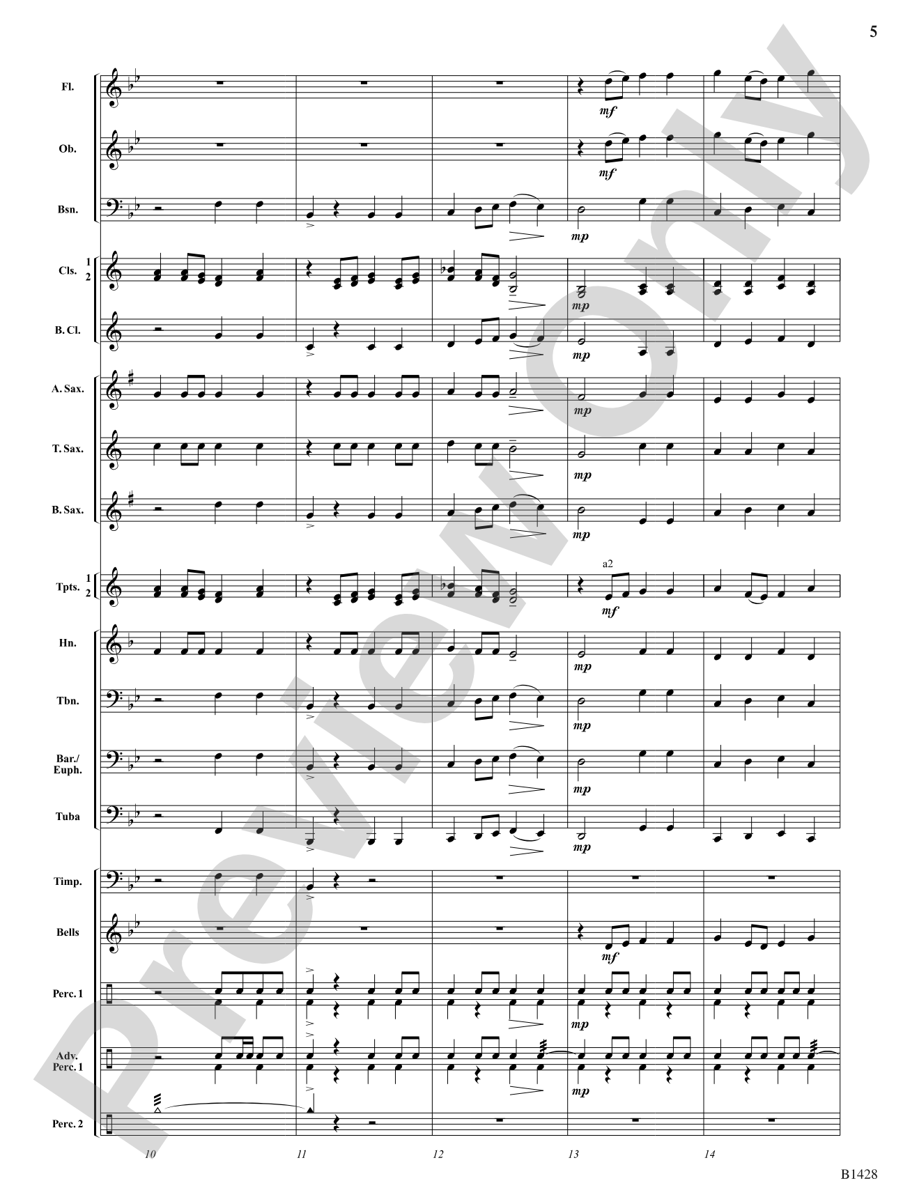 Corps of Discovery (The Great Voyage): Concert Band Conductor Score & Parts