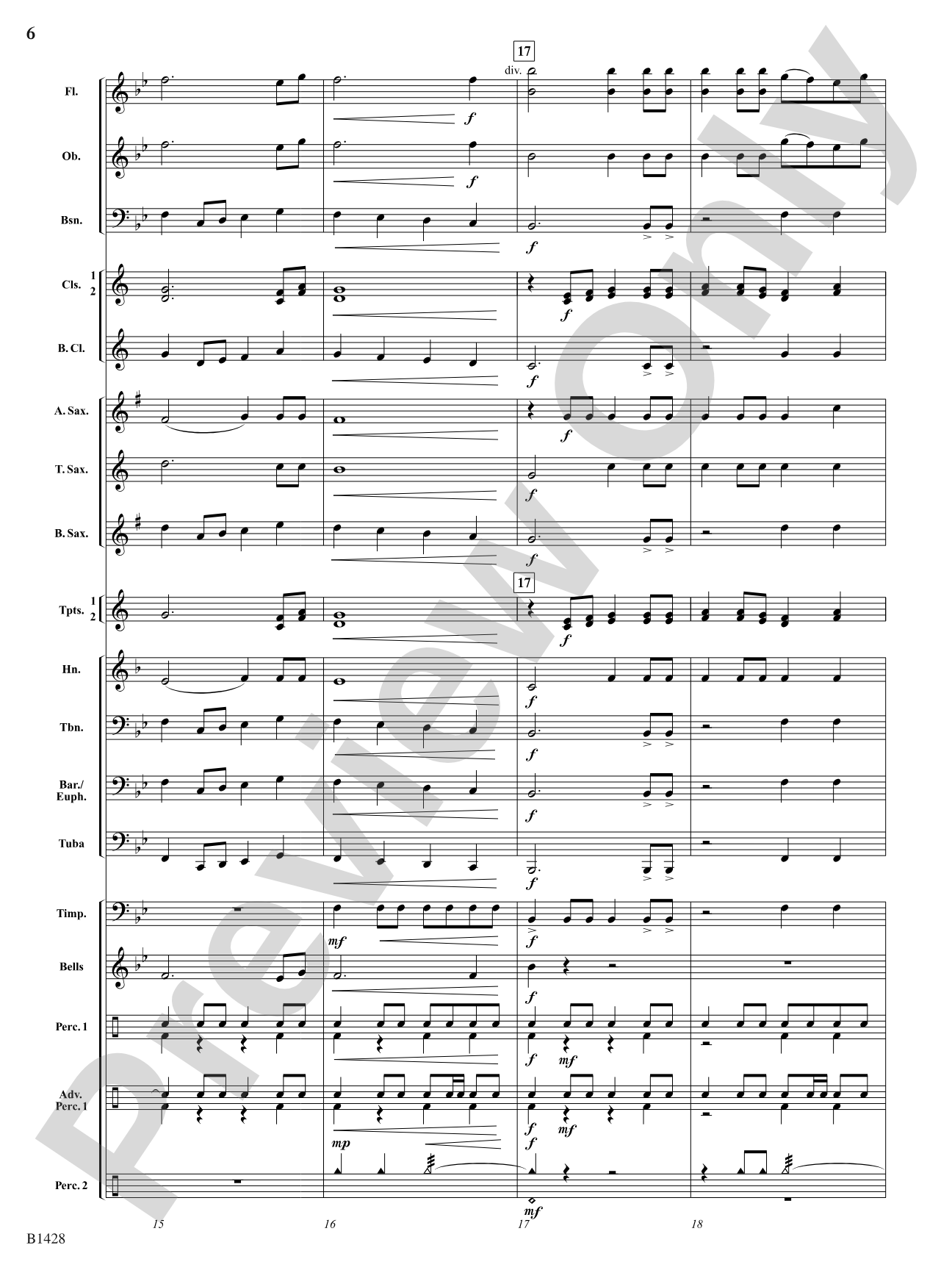 Corps of Discovery (The Great Voyage): Concert Band Conductor Score & Parts