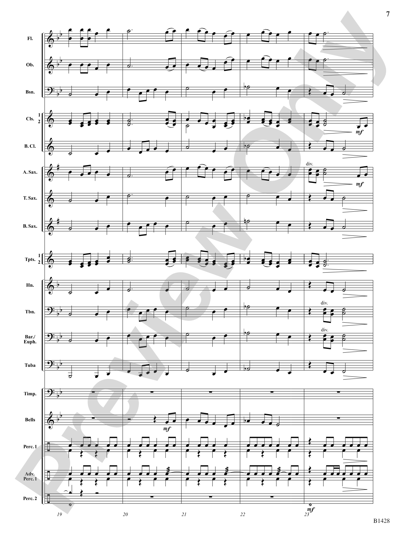 Corps of Discovery (The Great Voyage): Concert Band Conductor Score & Parts