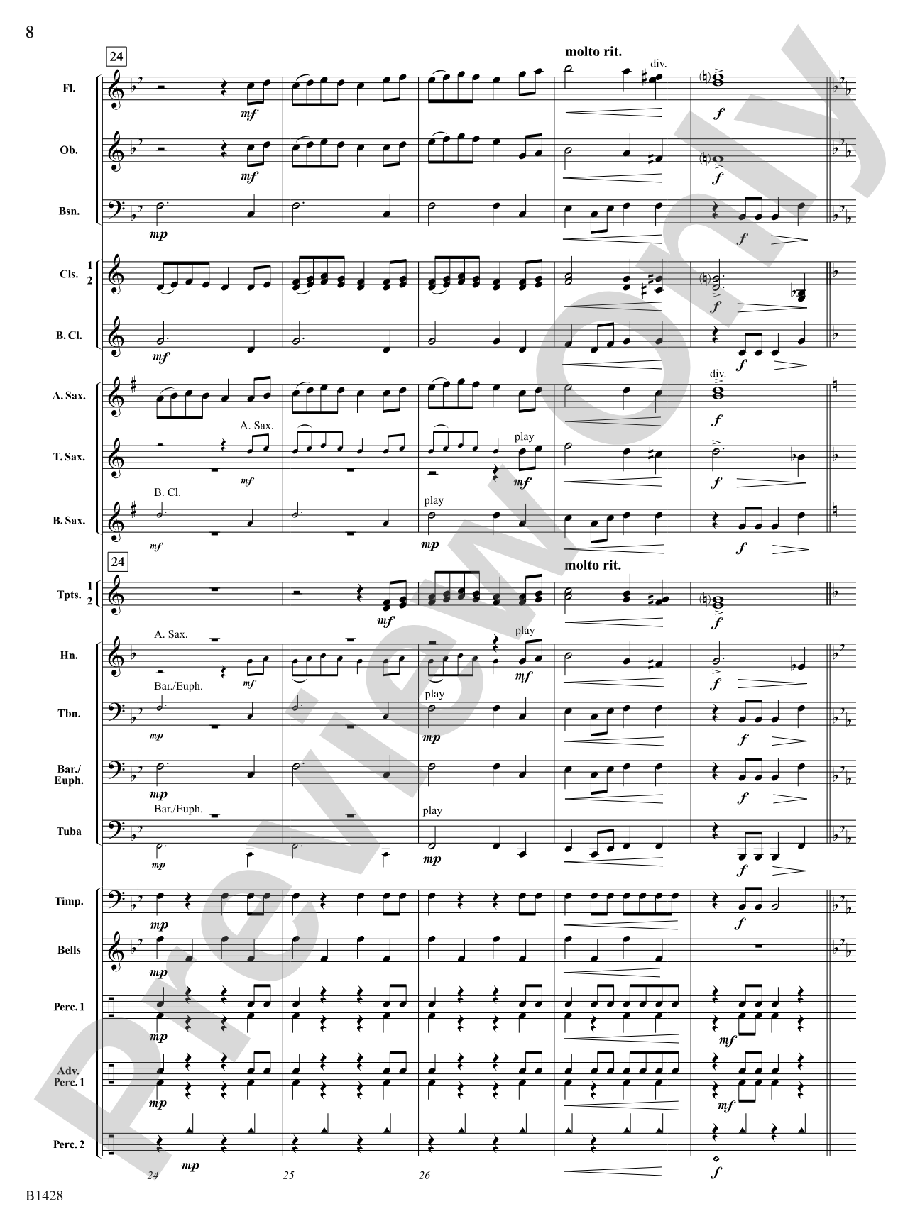 Corps of Discovery (The Great Voyage): Concert Band Conductor Score & Parts