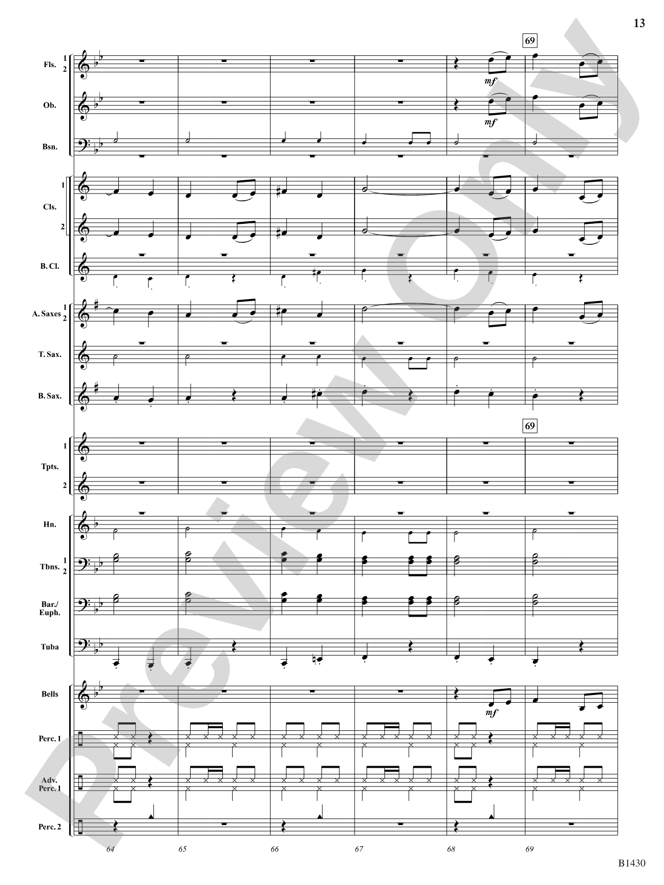 Spirit of Liberty: Concert Band Conductor Score & Parts
