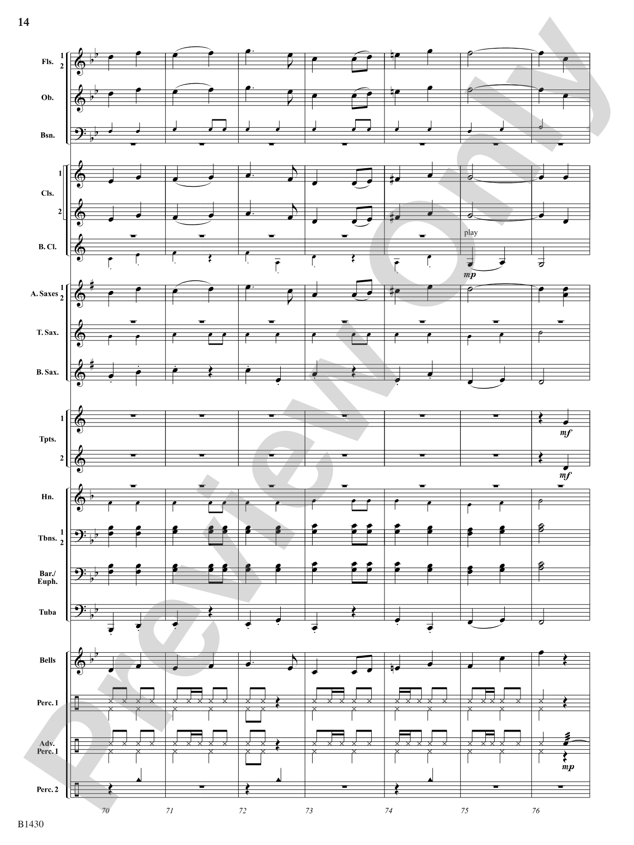 Spirit of Liberty: Concert Band Conductor Score & Parts