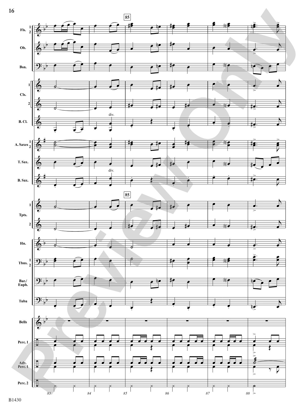 Spirit of Liberty: Concert Band Conductor Score & Parts