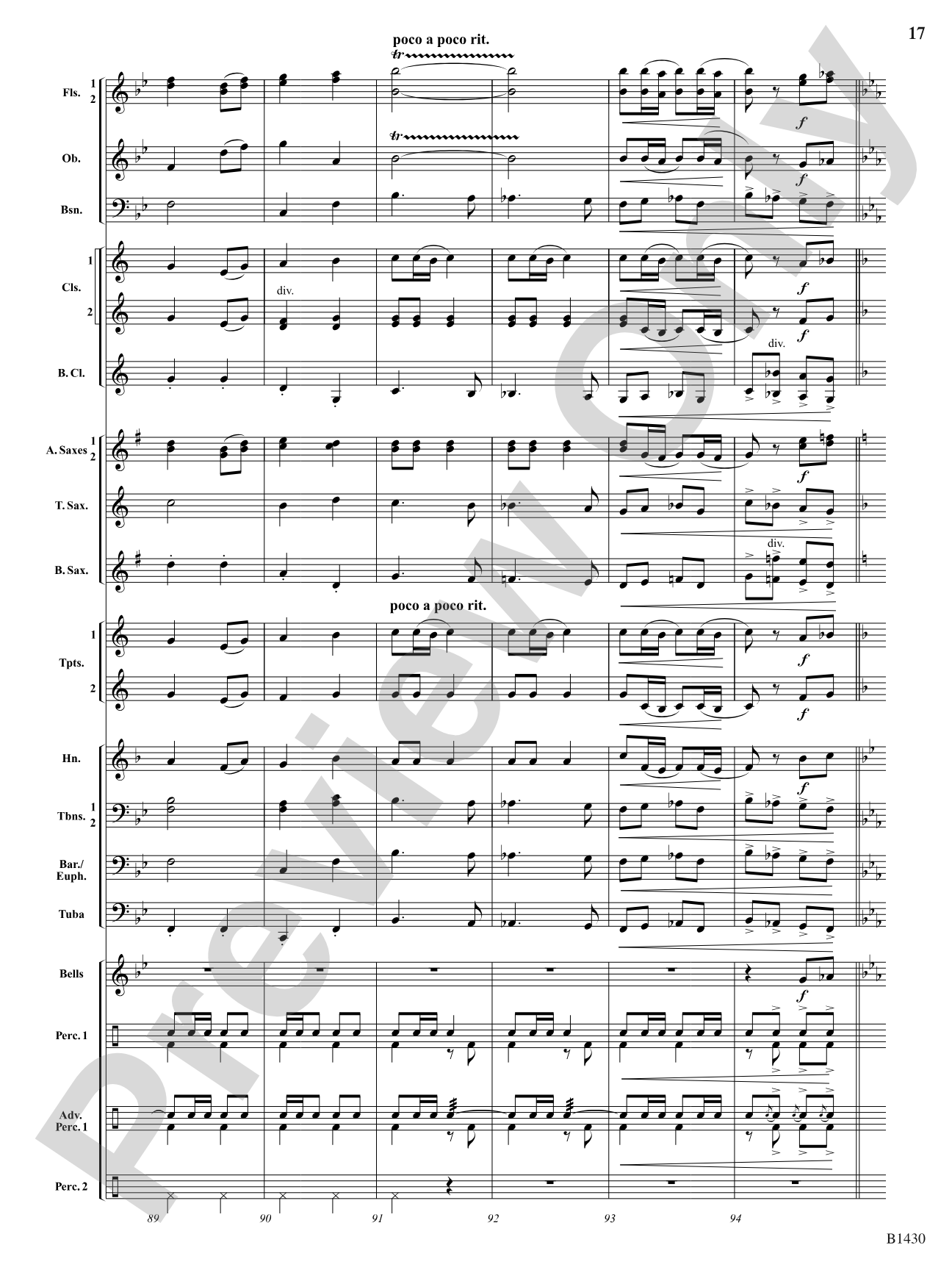 Spirit of Liberty: Concert Band Conductor Score & Parts