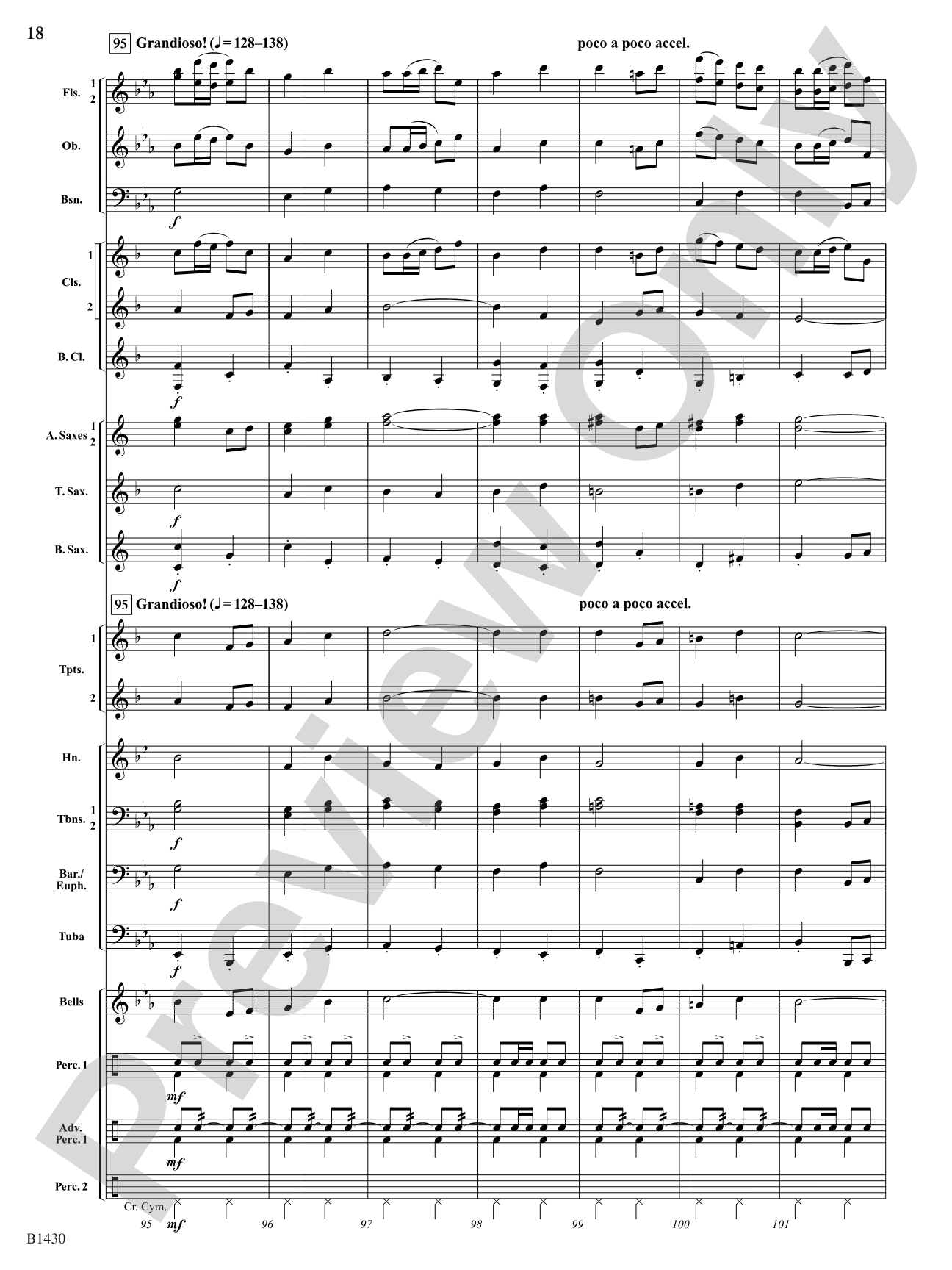 Spirit of Liberty: Concert Band Conductor Score & Parts