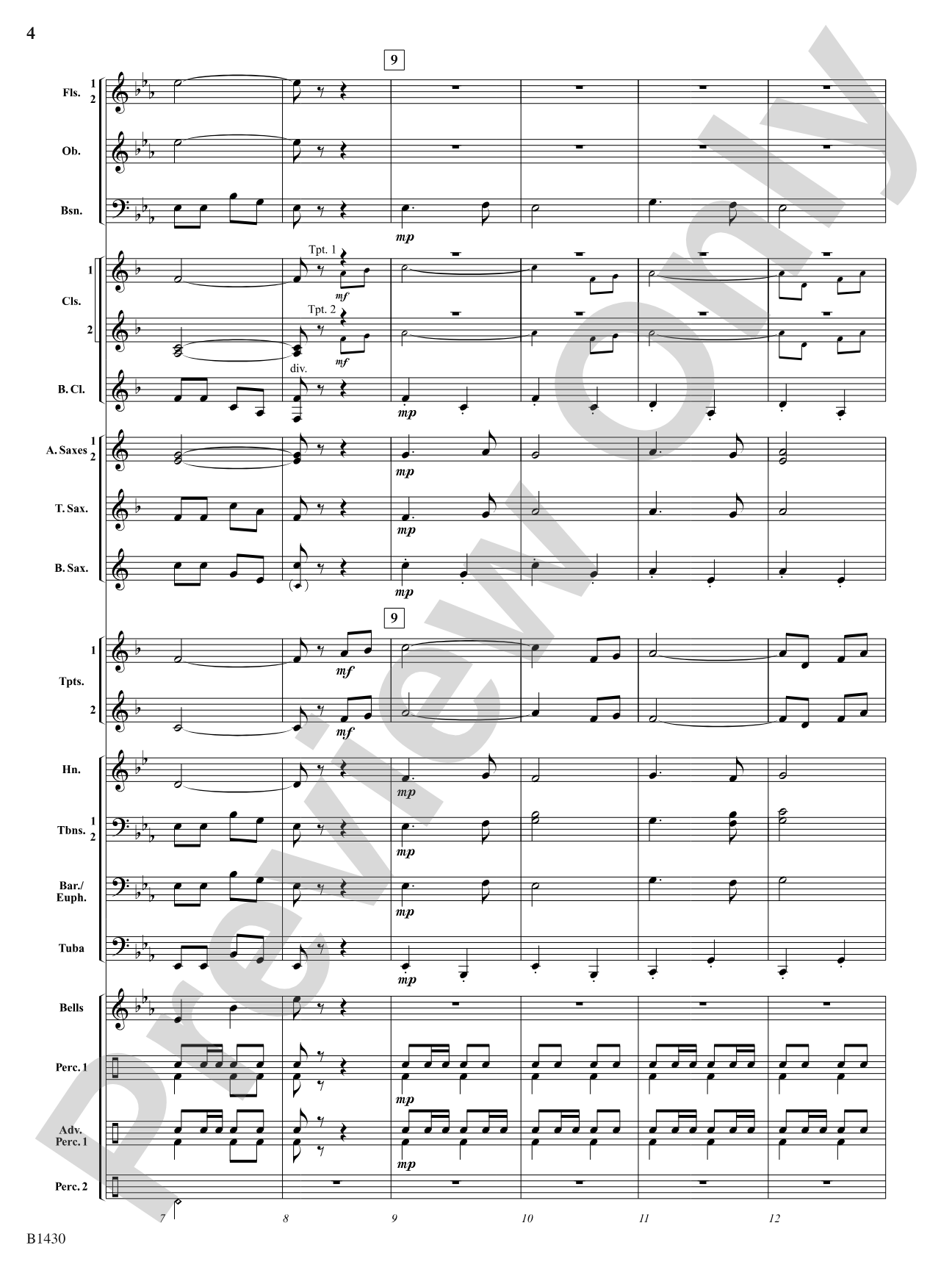 Spirit of Liberty: Concert Band Conductor Score & Parts