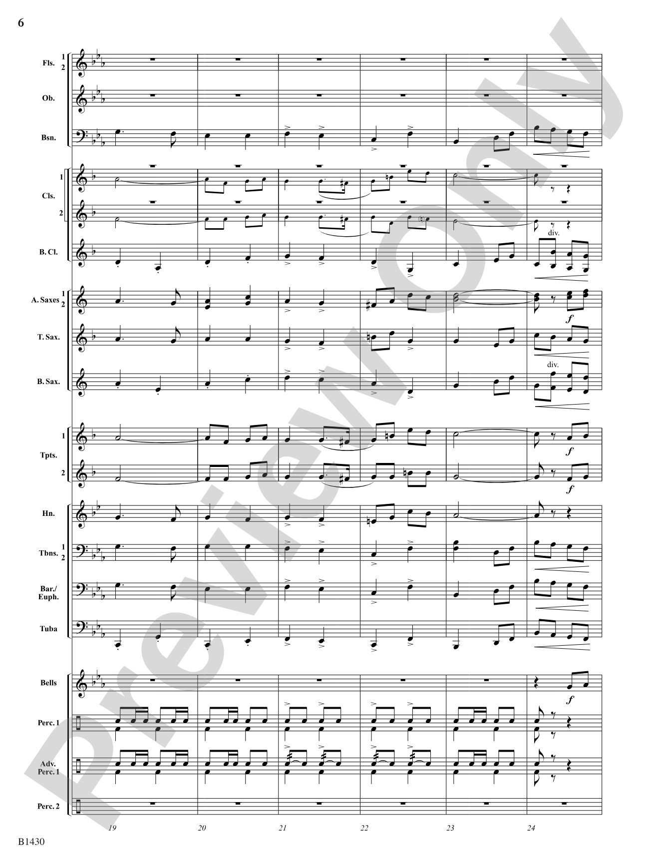 Spirit of Liberty: Concert Band Conductor Score & Parts