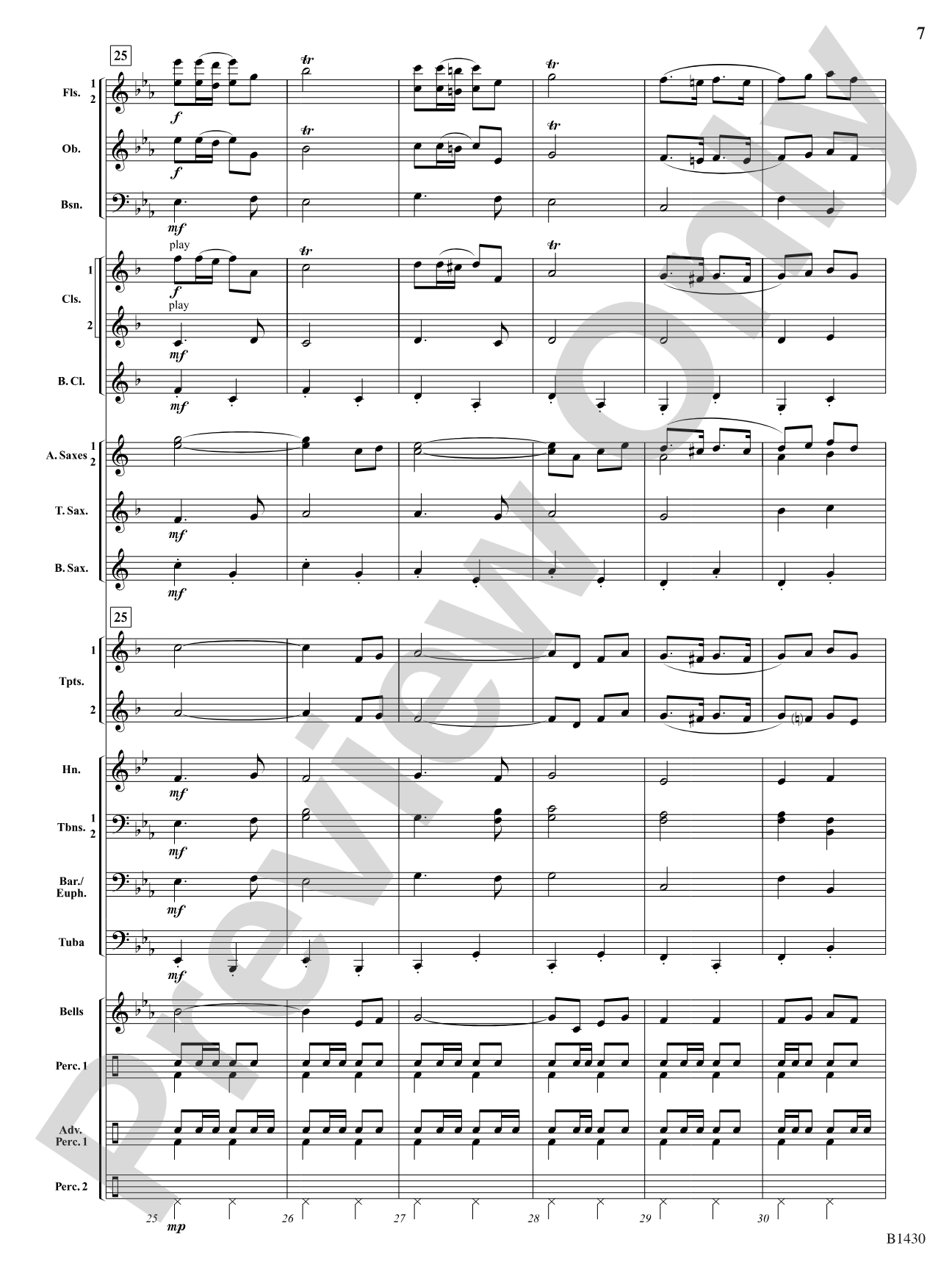 Spirit of Liberty: Concert Band Conductor Score & Parts
