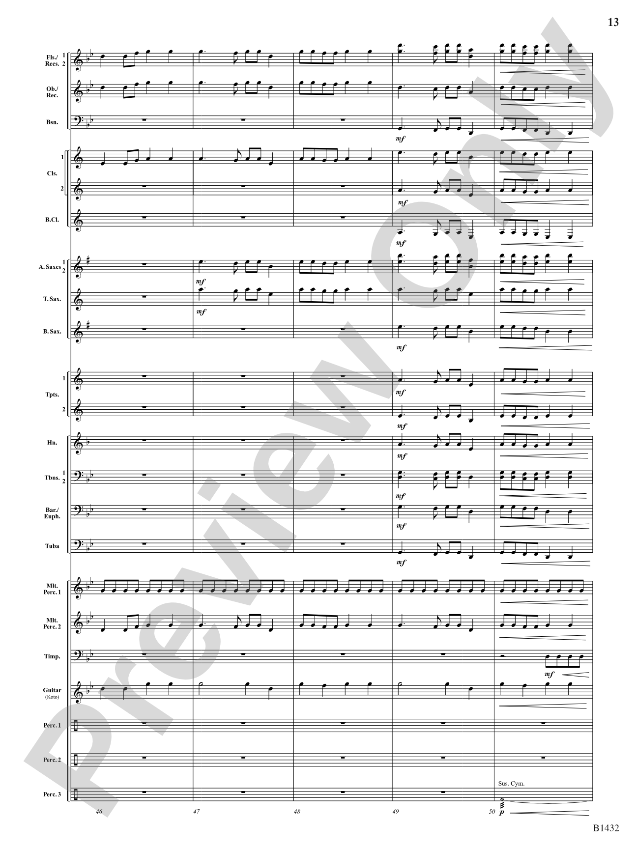 Kitsune: The Fox Spirits: Concert Band Conductor Score & Parts