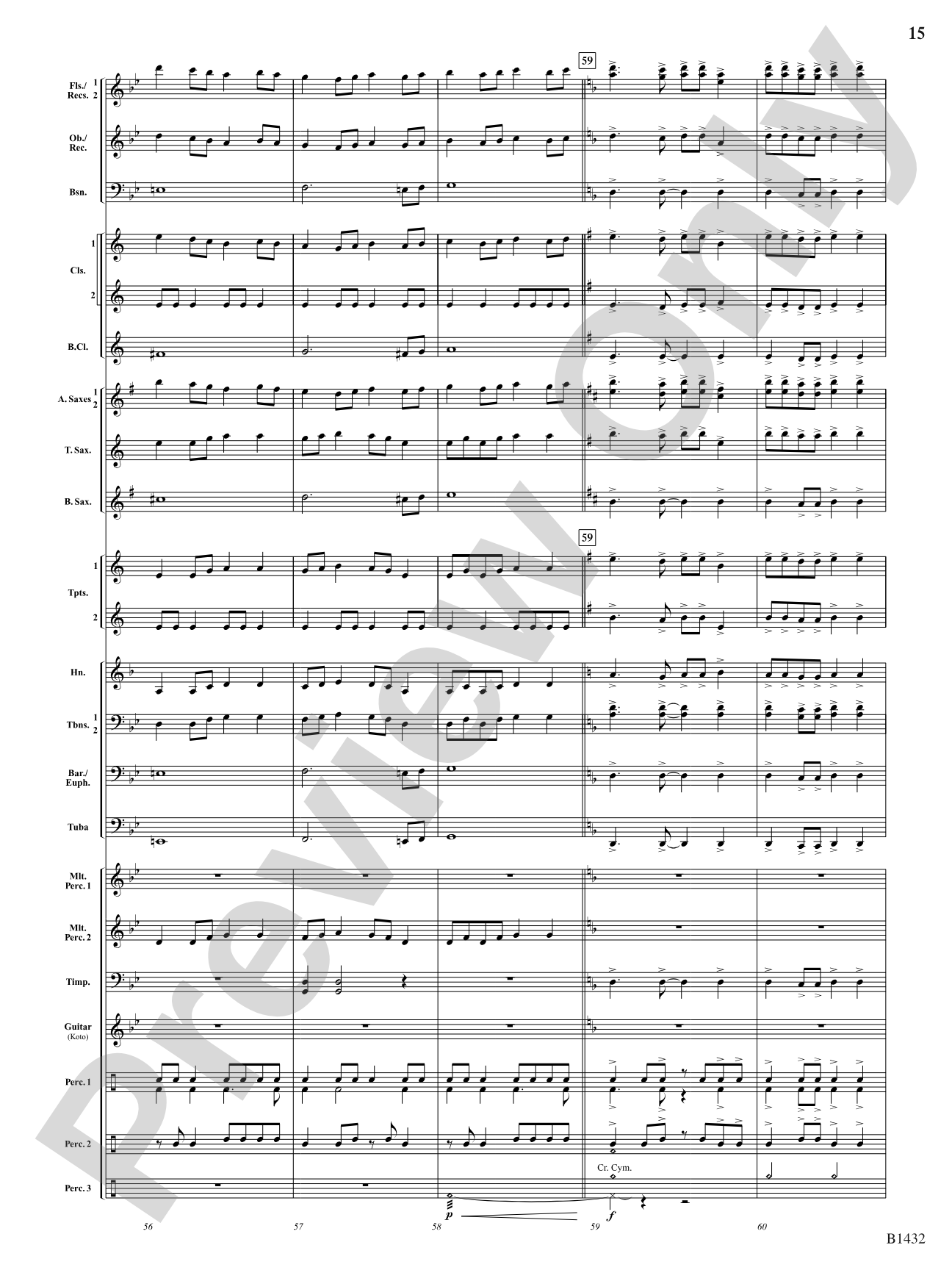 Kitsune: The Fox Spirits: Concert Band Conductor Score & Parts