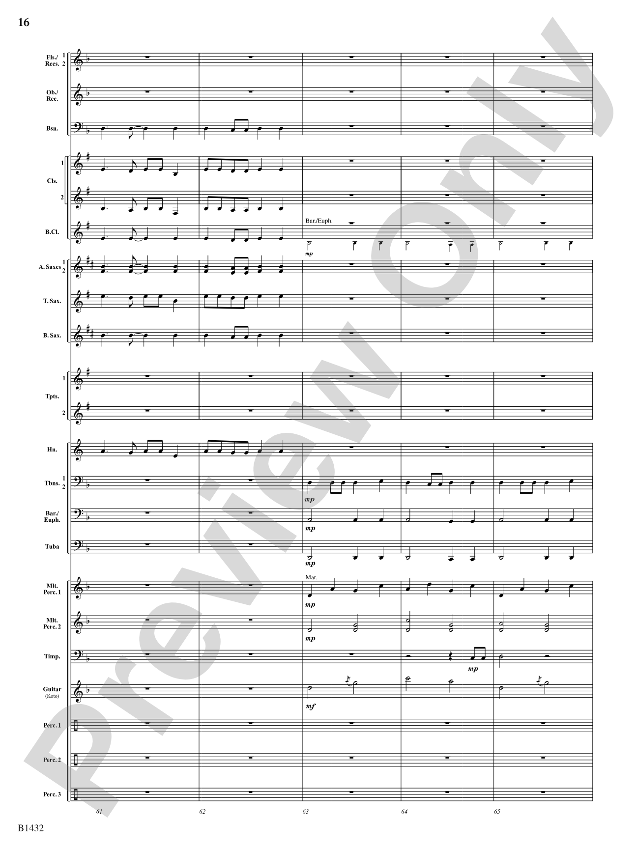 Kitsune: The Fox Spirits: Concert Band Conductor Score & Parts