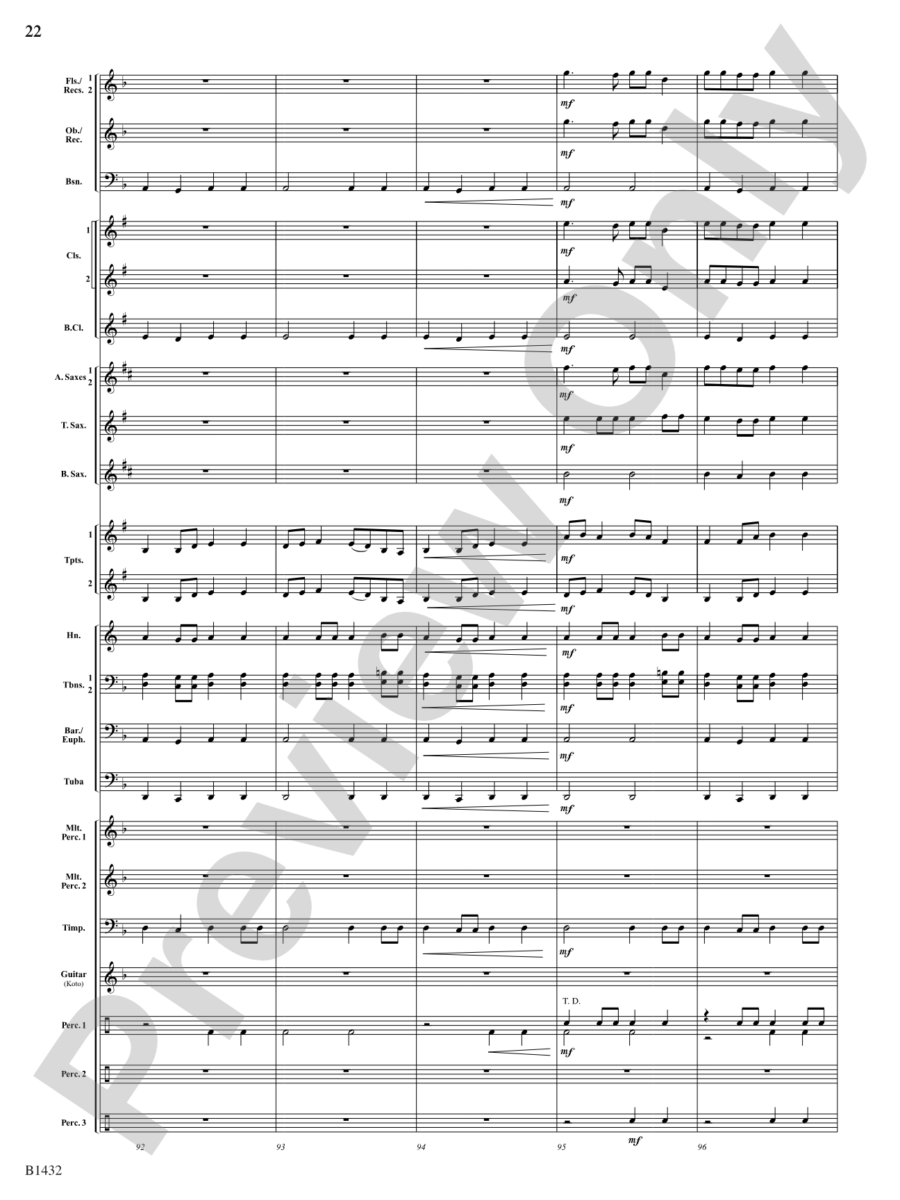 Kitsune: The Fox Spirits: Concert Band Conductor Score & Parts