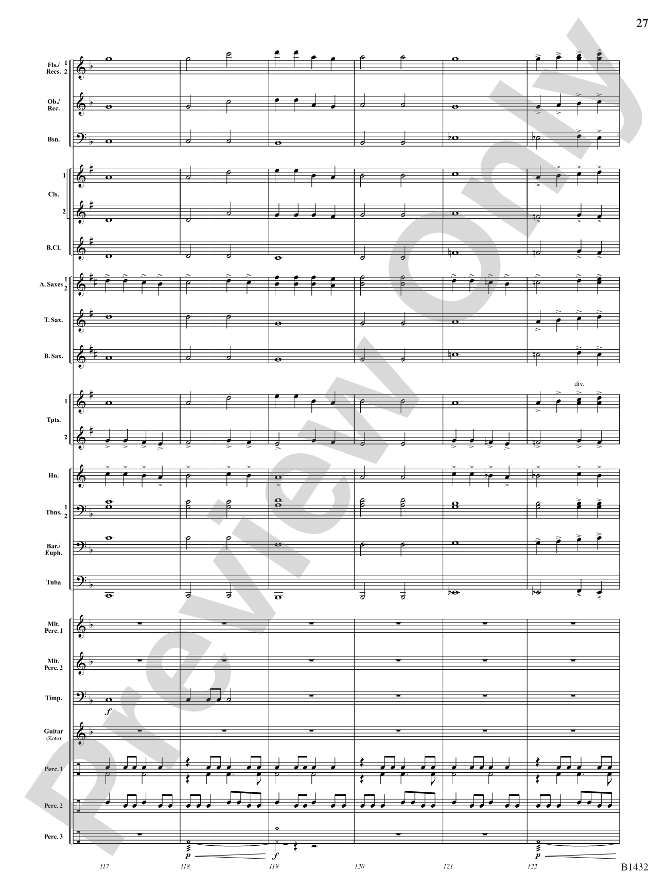 Kitsune: The Fox Spirits: Concert Band Conductor Score & Parts