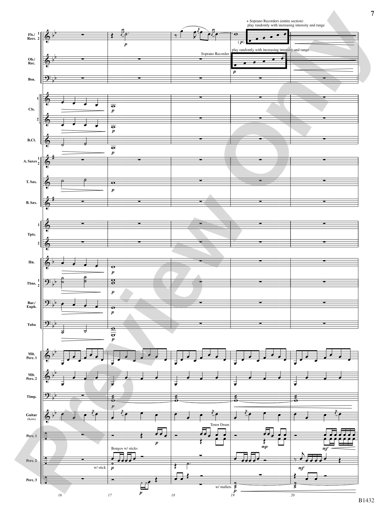 Kitsune: The Fox Spirits: Concert Band Conductor Score & Parts