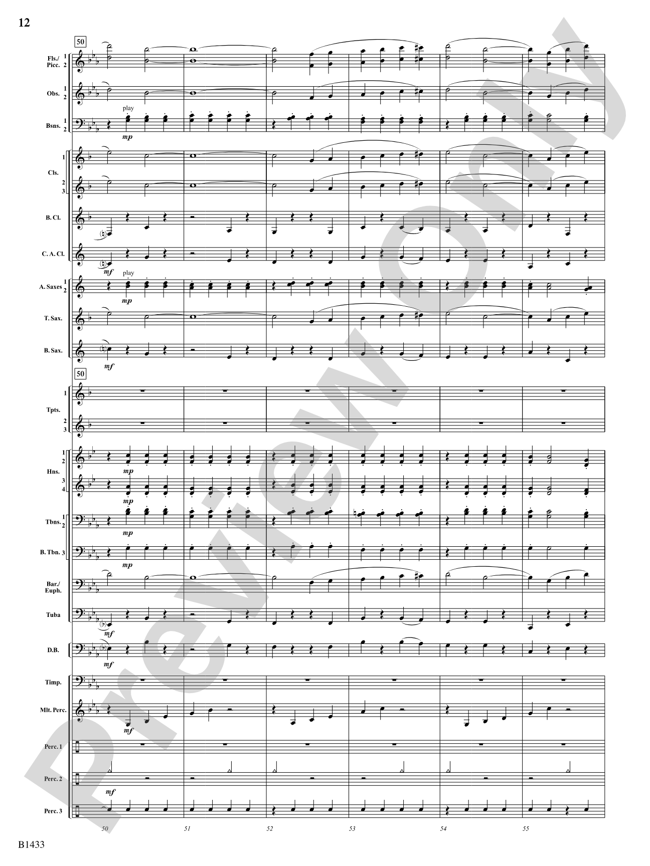 Declaration and Dance: Concert Band Conductor Score & Parts