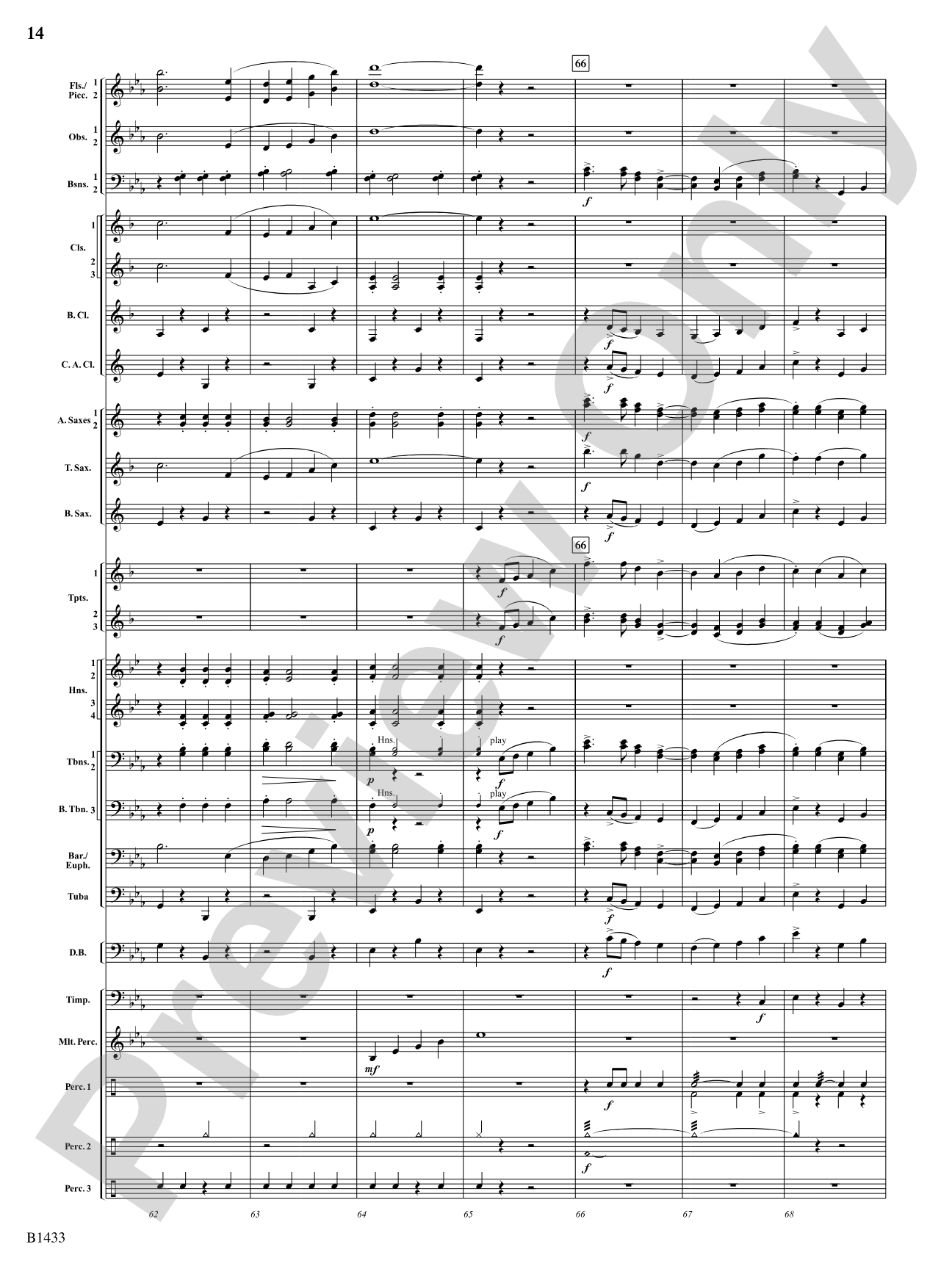 Declaration and Dance: Concert Band Conductor Score & Parts