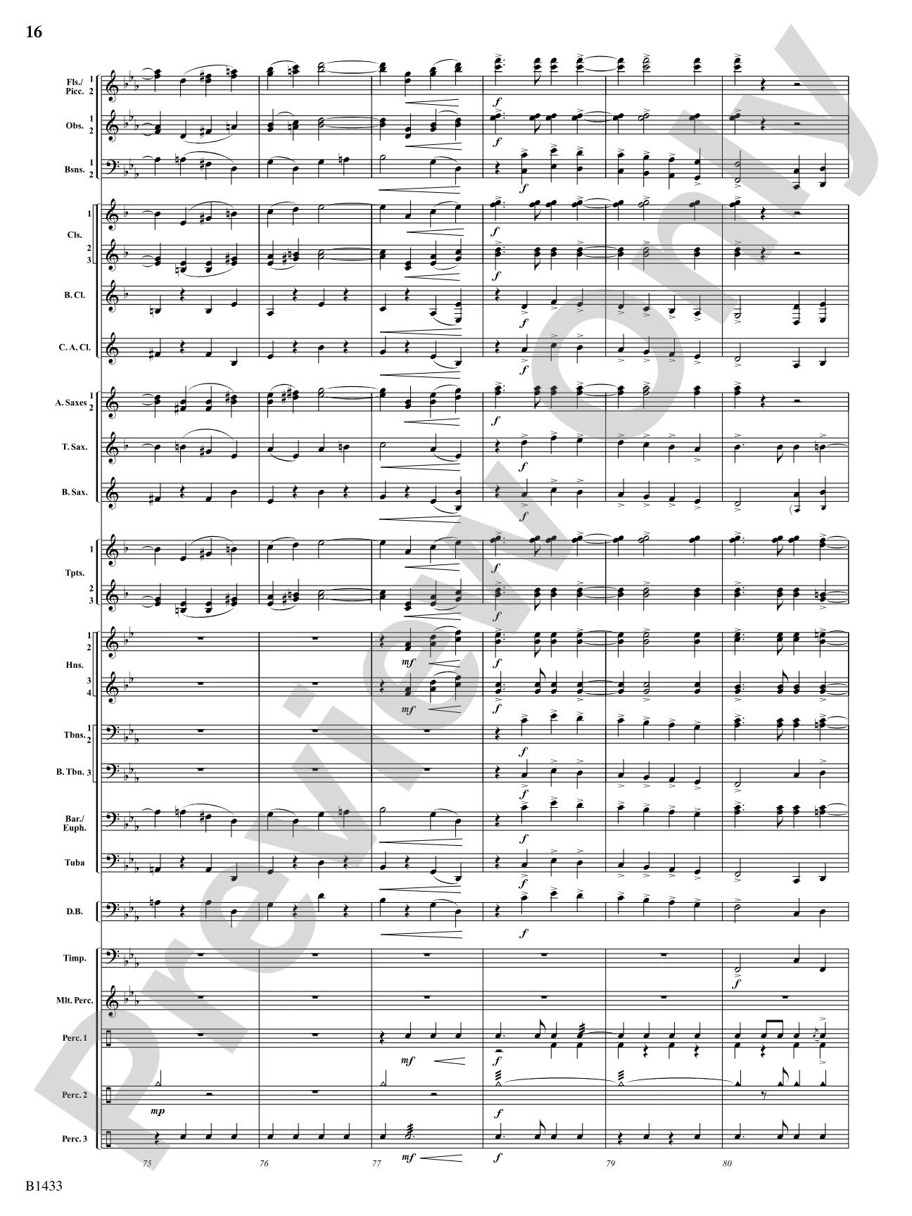 Declaration and Dance: Concert Band Conductor Score & Parts