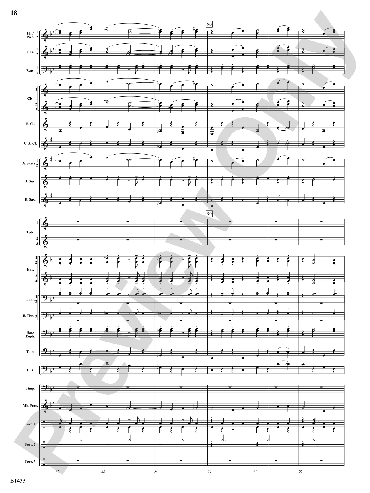 Declaration and Dance: Concert Band Conductor Score & Parts