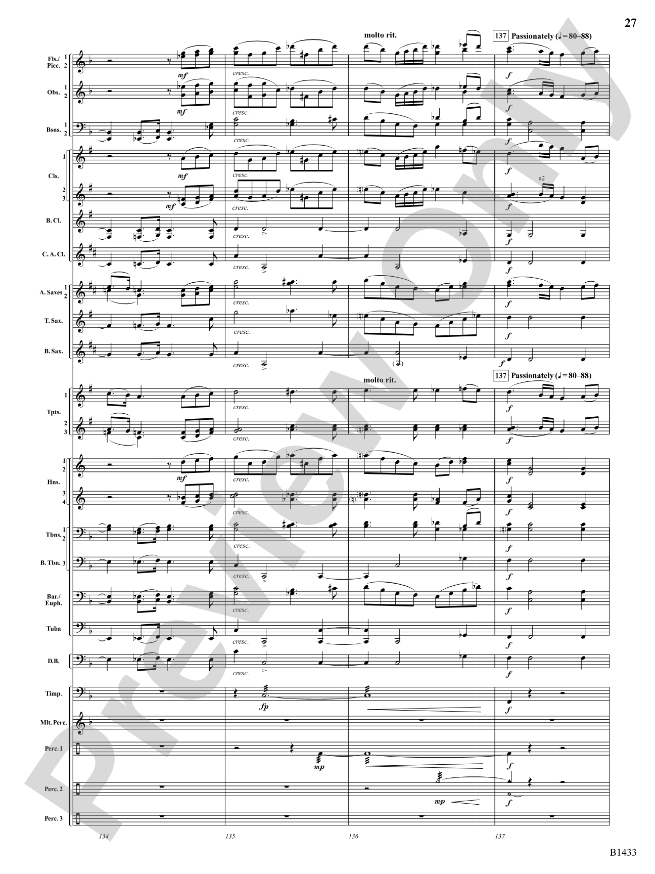 Declaration and Dance: Concert Band Conductor Score & Parts