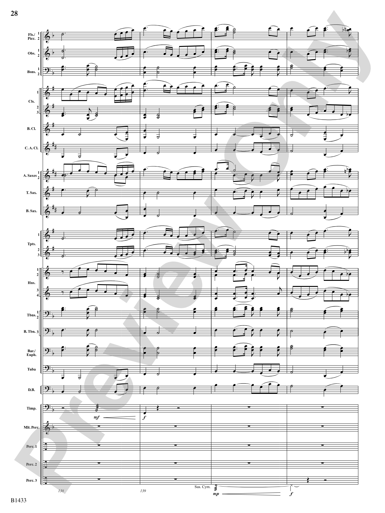 Declaration and Dance: Concert Band Conductor Score & Parts