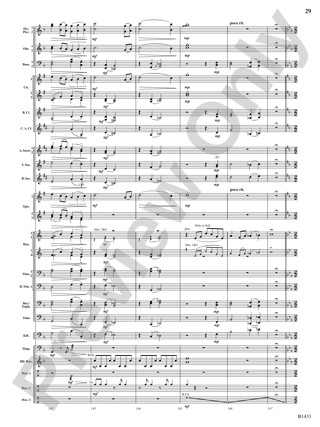 Declaration and Dance: Concert Band Conductor Score & Parts