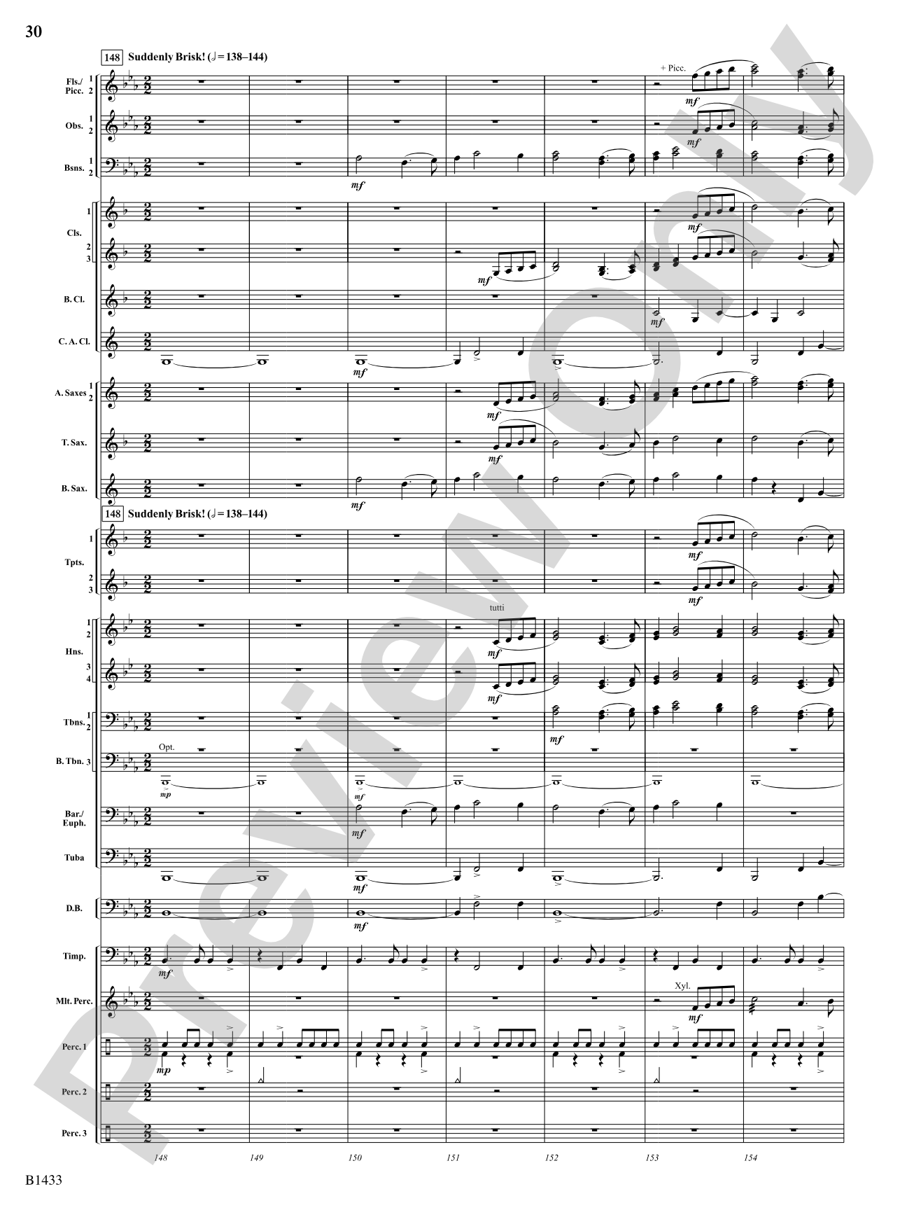 Declaration and Dance: Concert Band Conductor Score & Parts