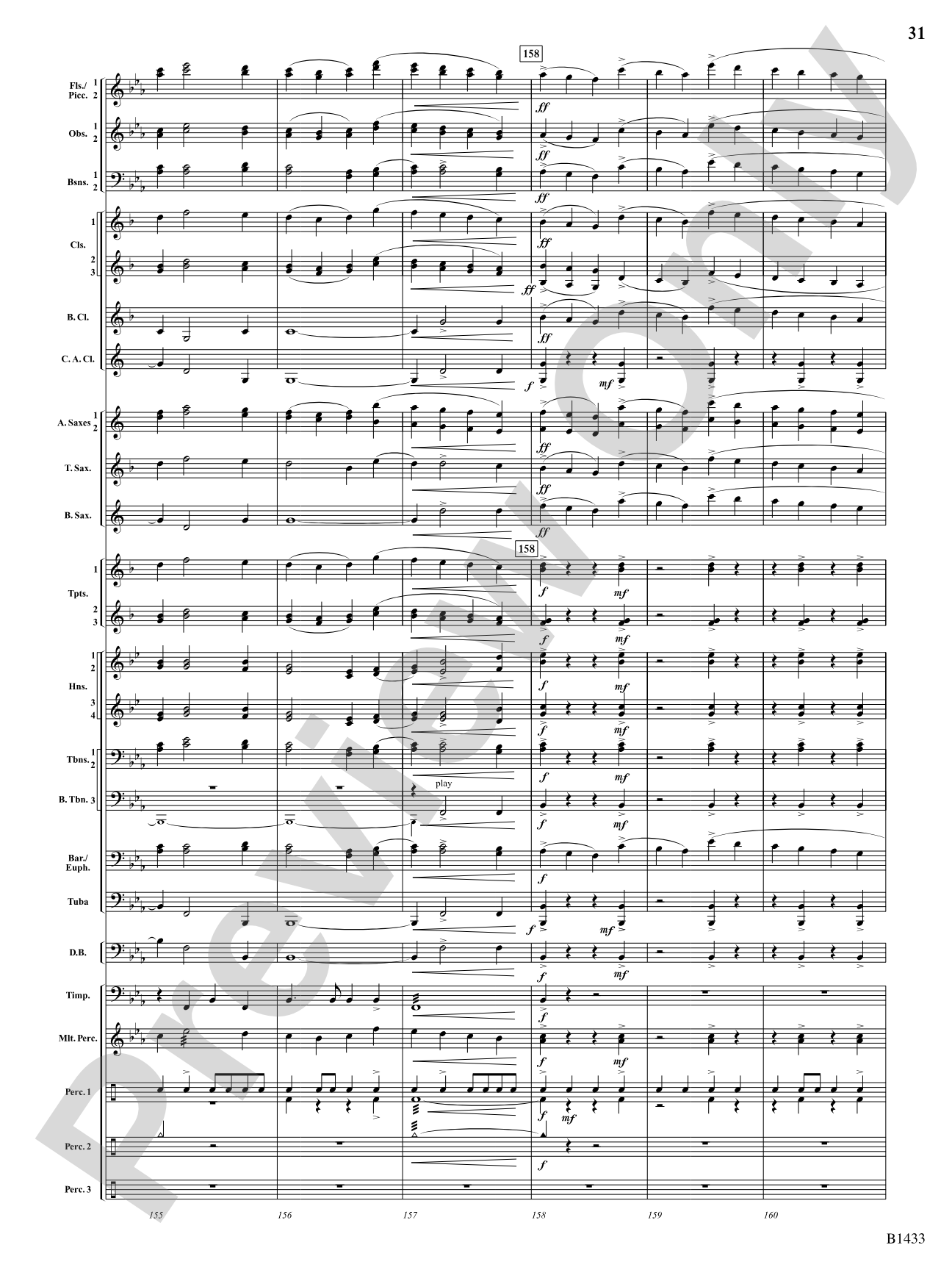 Declaration and Dance: Concert Band Conductor Score & Parts