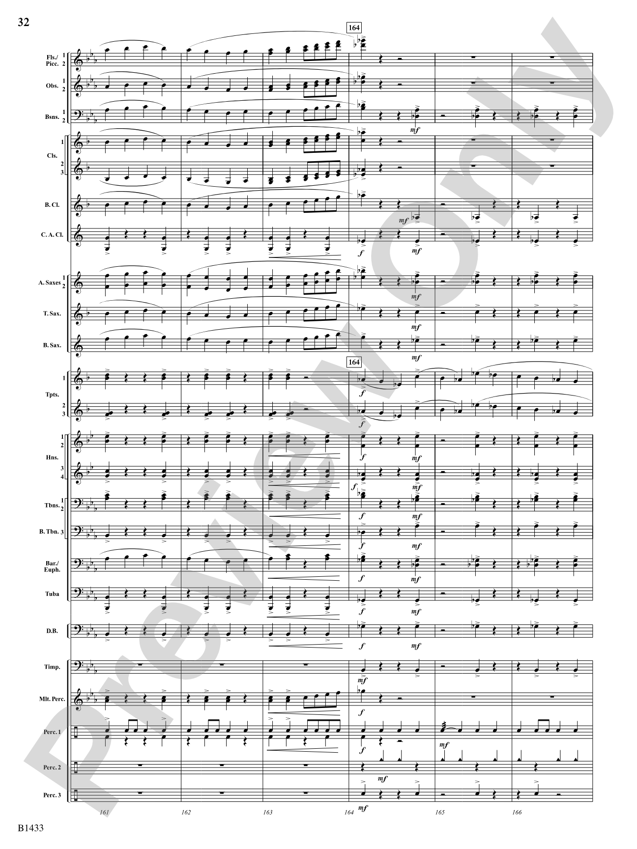 Declaration and Dance: Concert Band Conductor Score & Parts