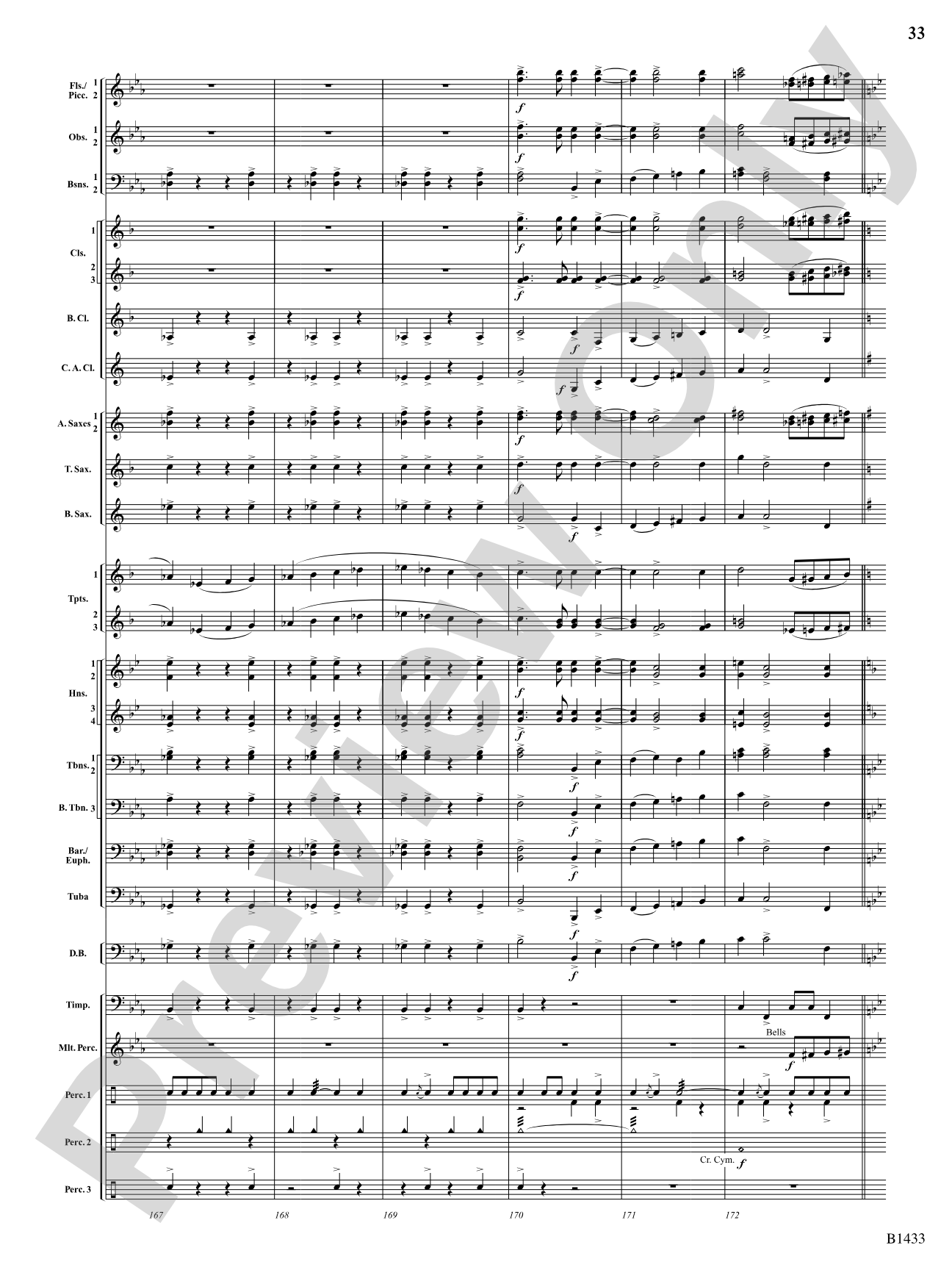 Declaration and Dance: Concert Band Conductor Score & Parts