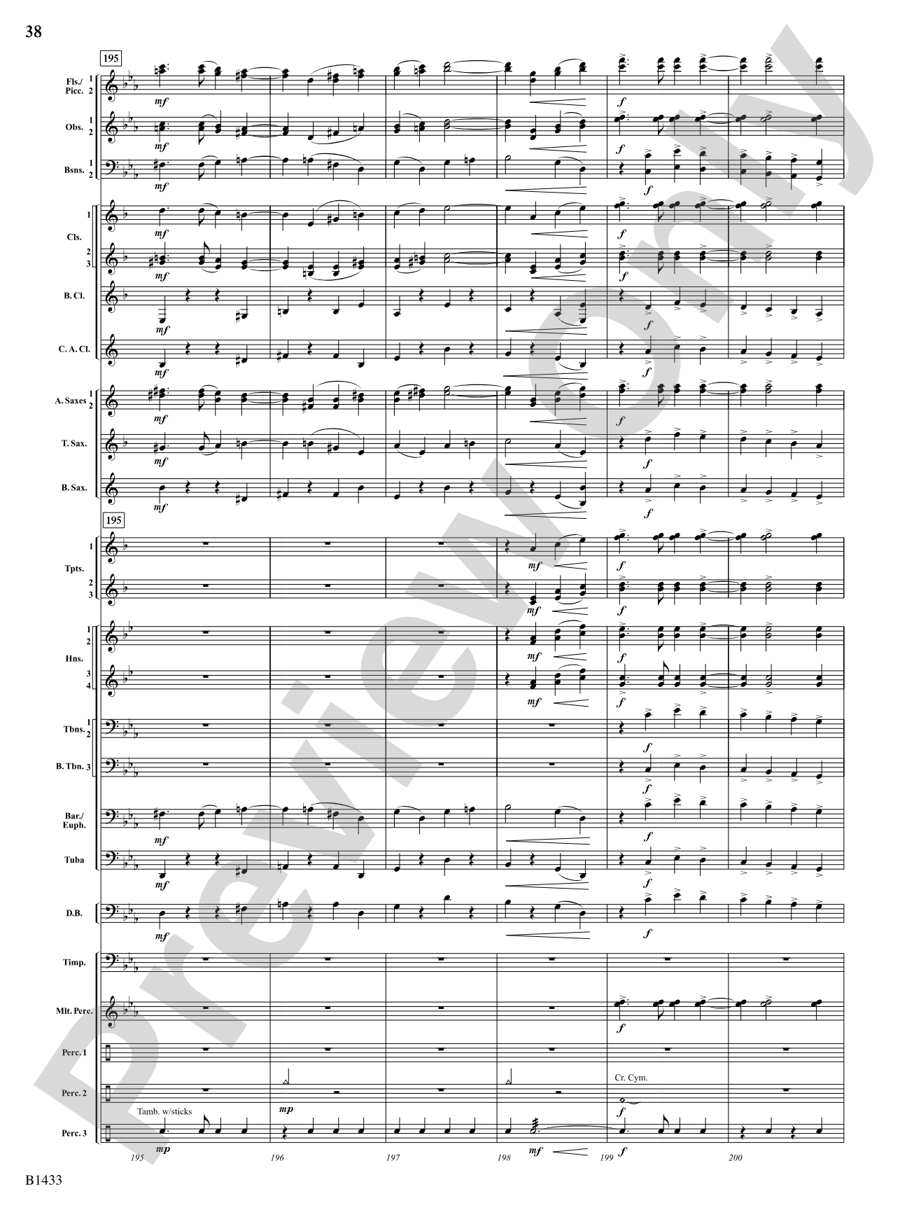 Declaration and Dance: Concert Band Conductor Score & Parts