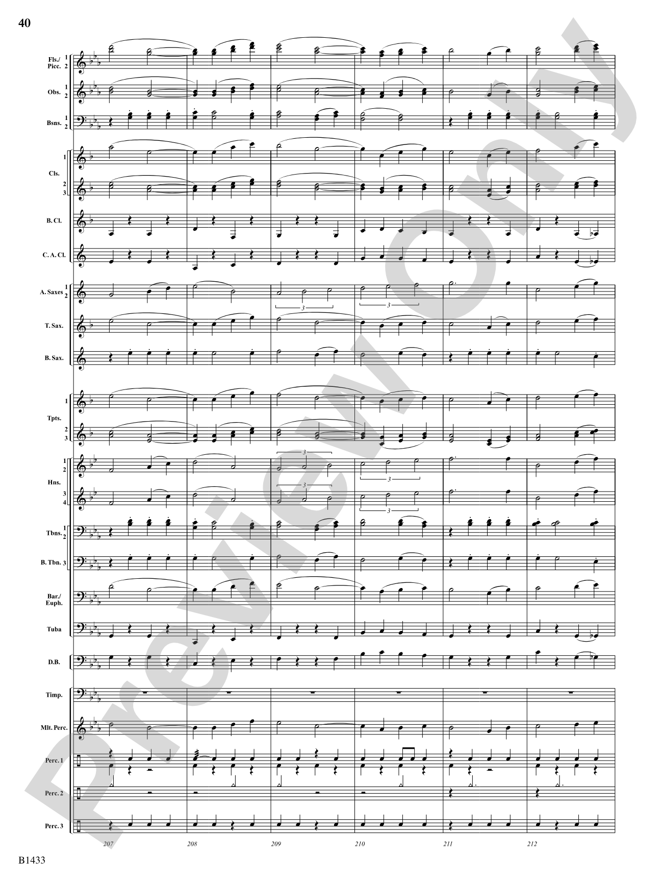 Declaration and Dance: Concert Band Conductor Score & Parts