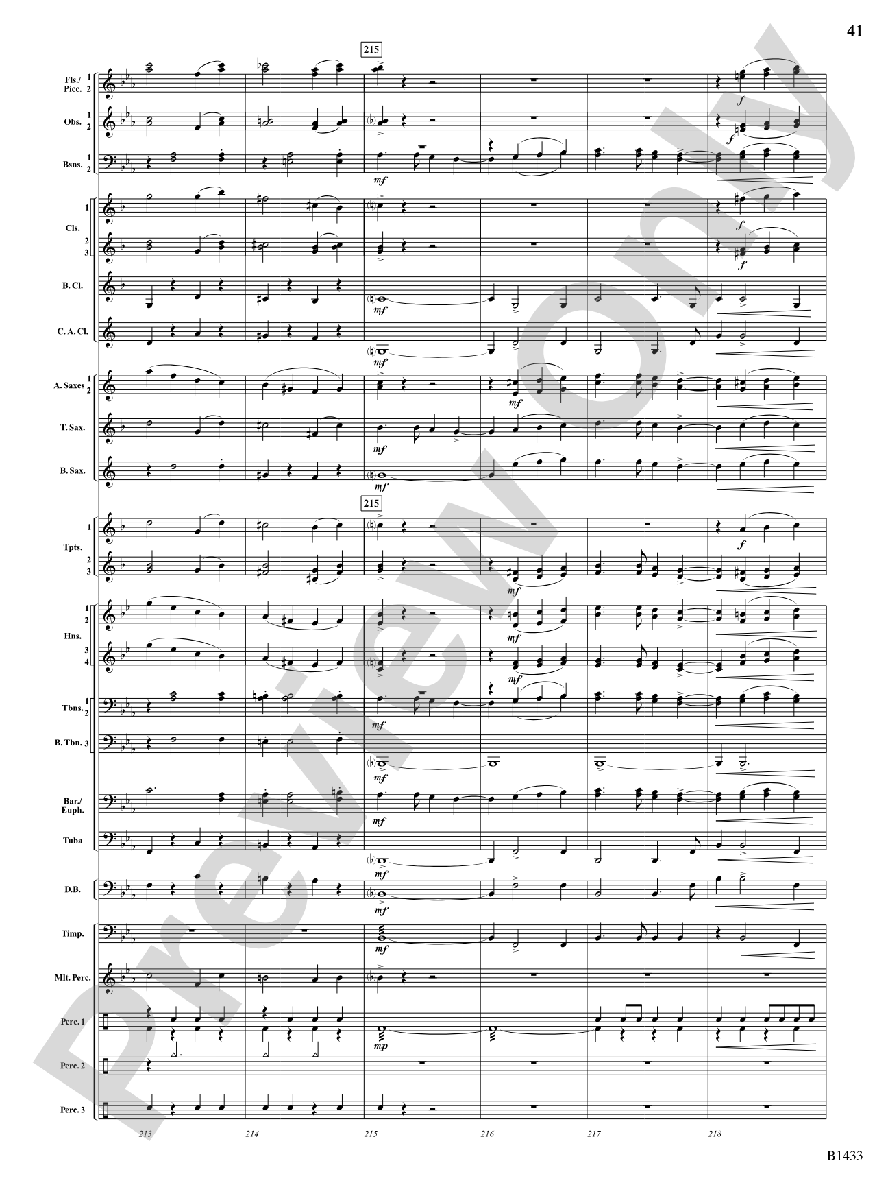 Declaration and Dance: Concert Band Conductor Score & Parts