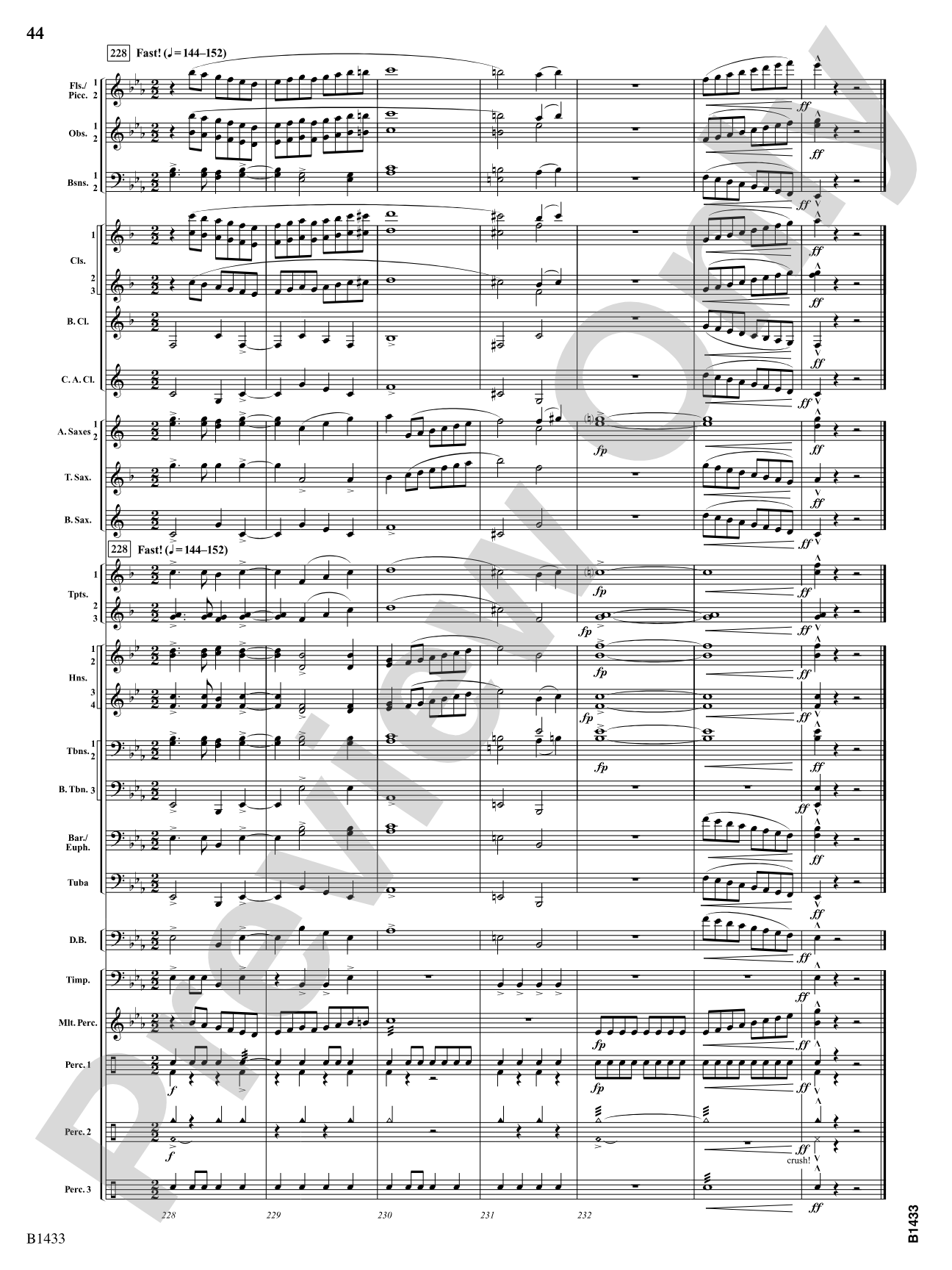 Declaration and Dance: Concert Band Conductor Score & Parts