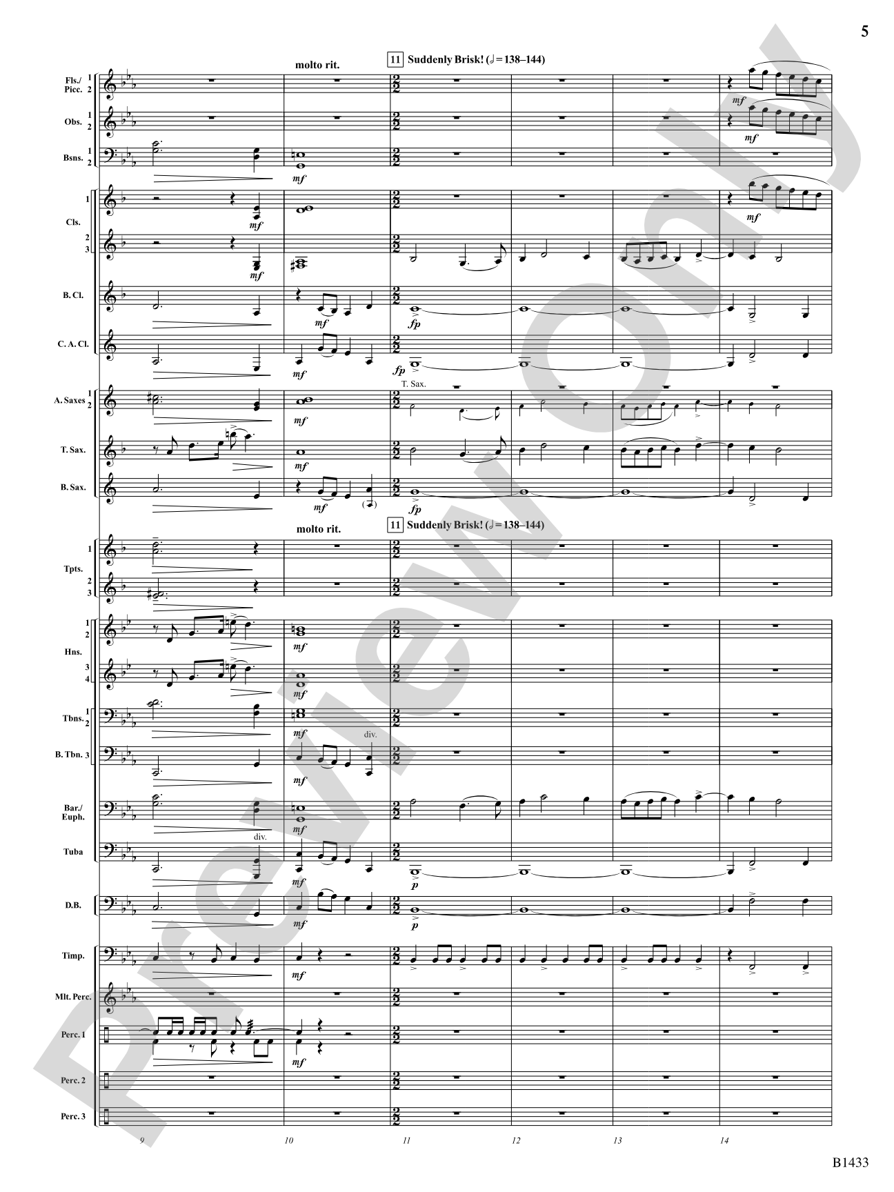 Declaration and Dance: Concert Band Conductor Score & Parts