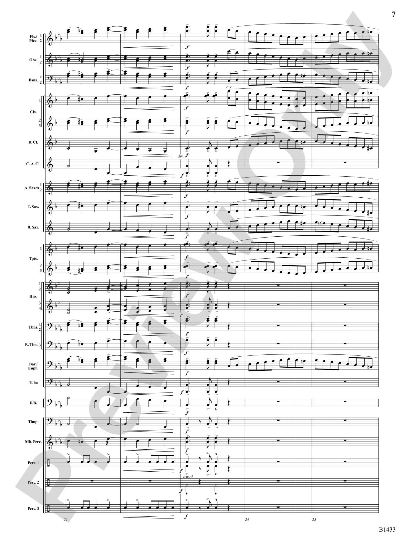 Declaration and Dance: Concert Band Conductor Score & Parts