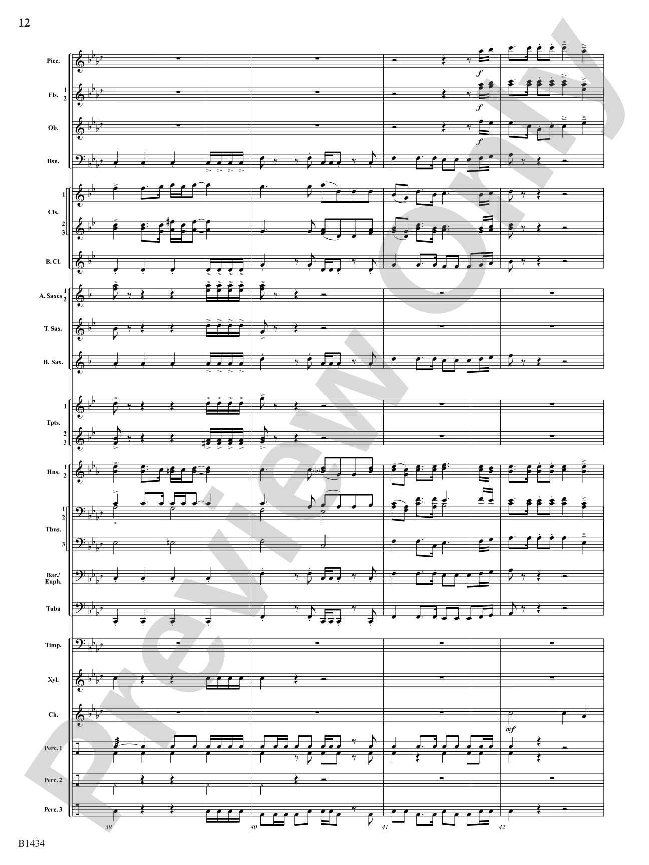A Frontier Fought and a City Found: Concert Band Conductor Score & Parts