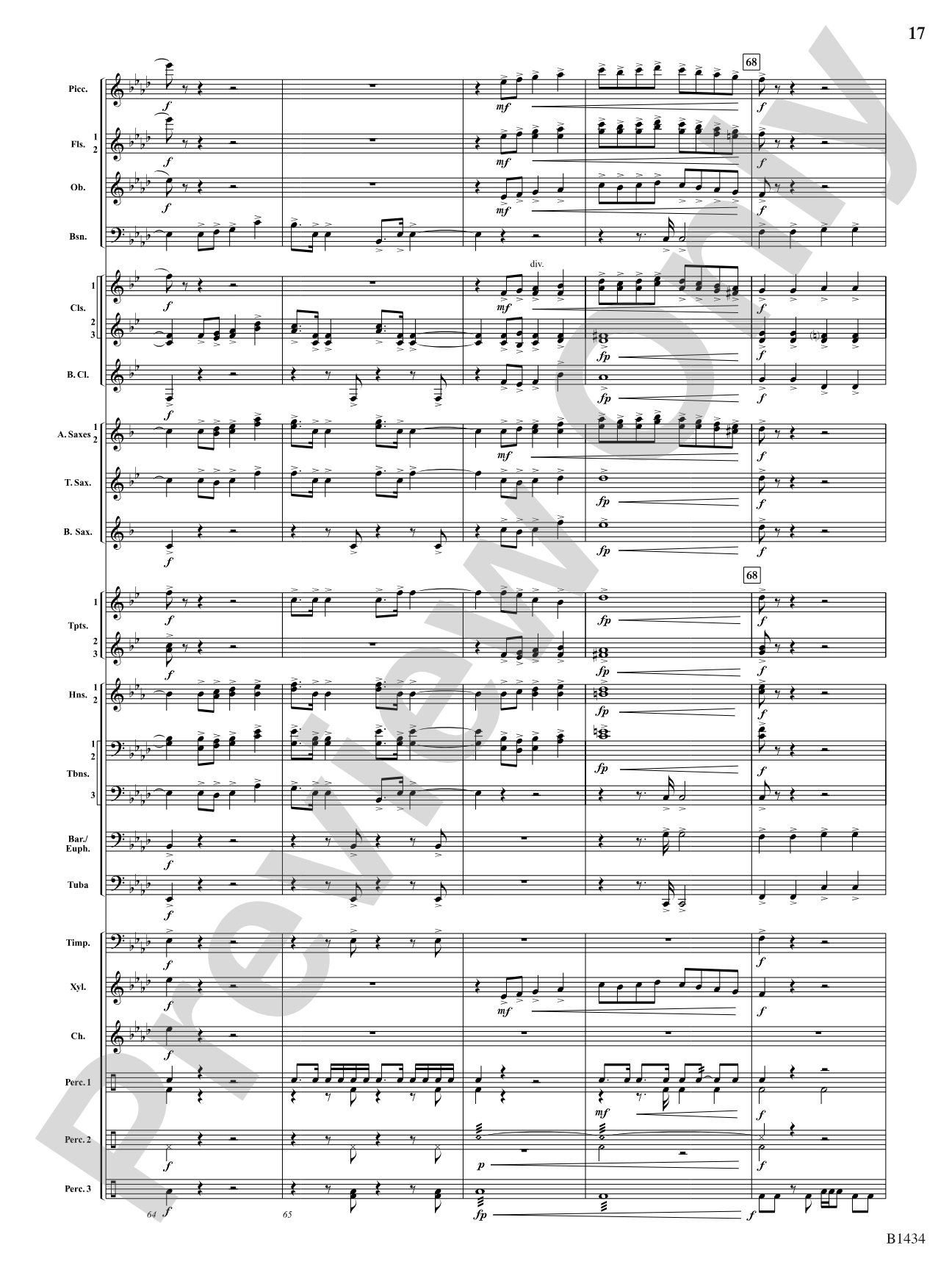 A Frontier Fought and a City Found: Concert Band Conductor Score & Parts