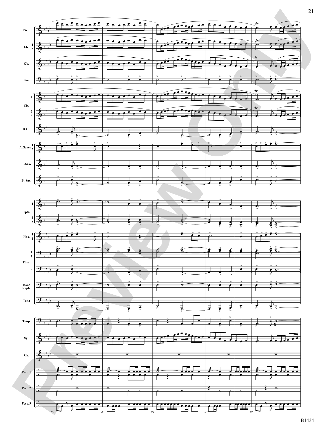 A Frontier Fought and a City Found: Concert Band Conductor Score & Parts