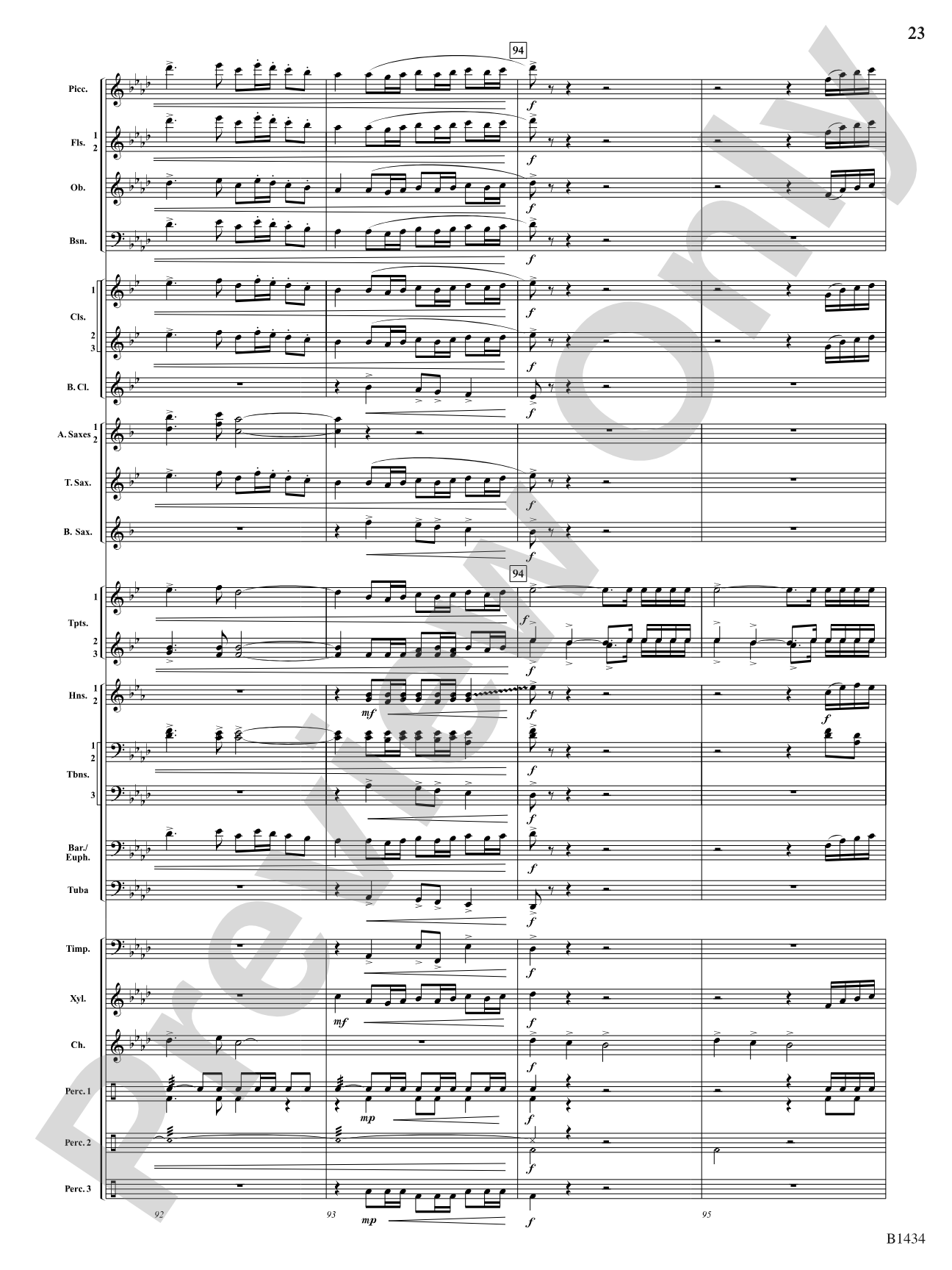 A Frontier Fought and a City Found: Concert Band Conductor Score & Parts