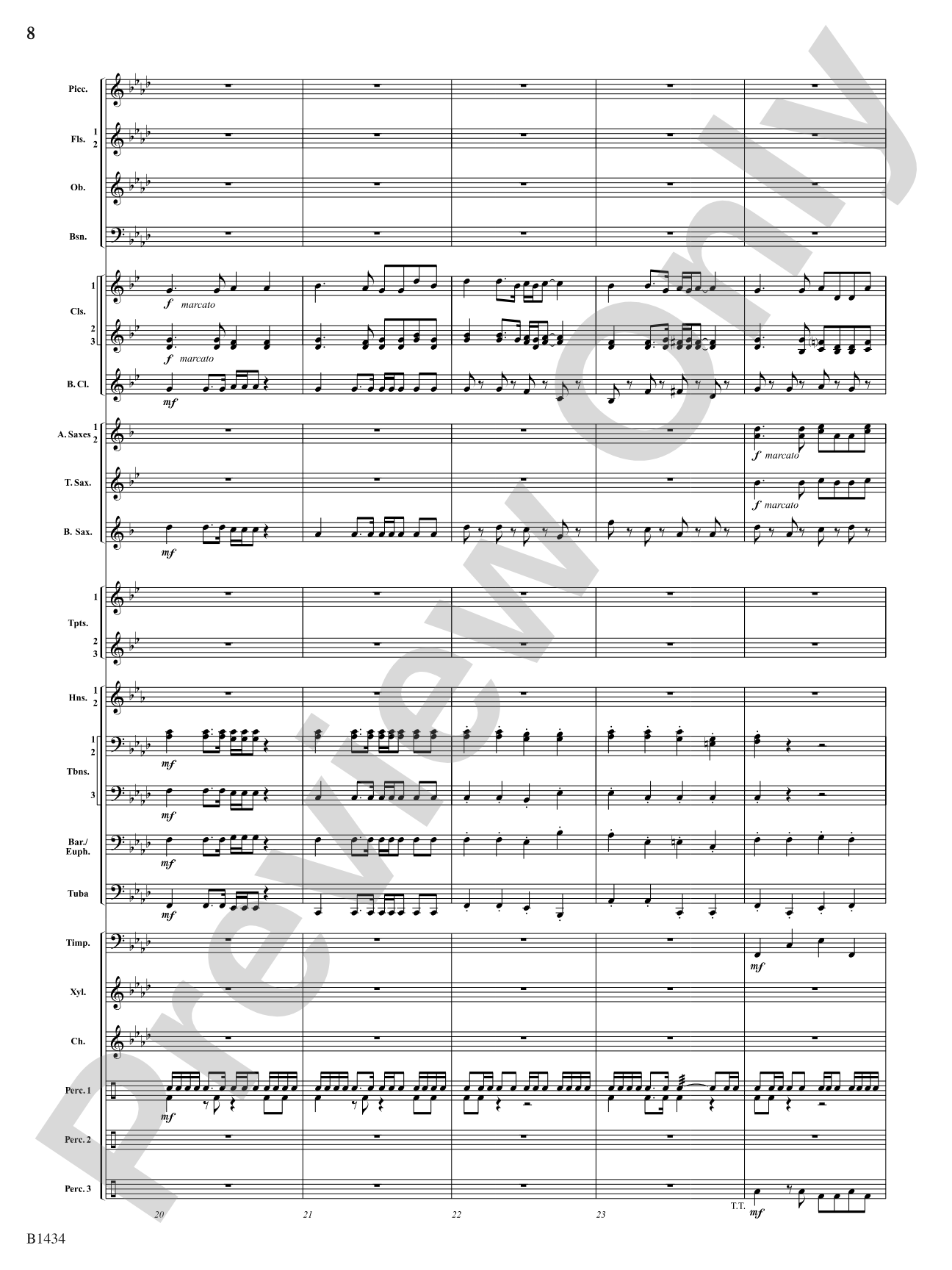 A Frontier Fought and a City Found: Concert Band Conductor Score & Parts