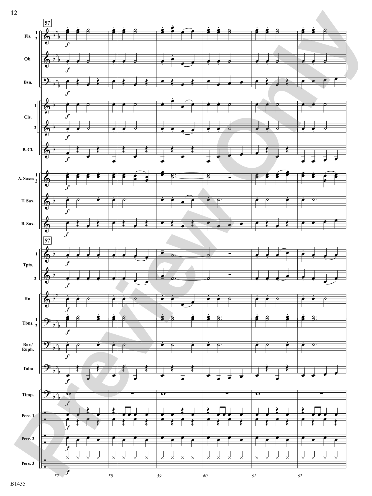 Grandma Got Run Over by a Reindeer: Concert Band Conductor Score & Parts