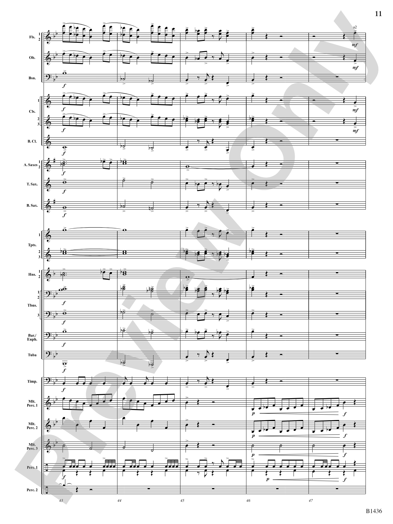 The Heart of Madness: Concert Band Conductor Score & Parts