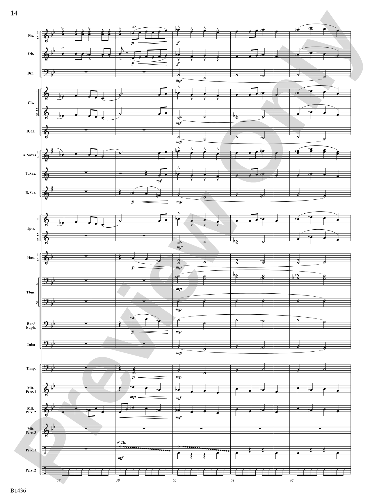 The Heart of Madness: Concert Band Conductor Score & Parts