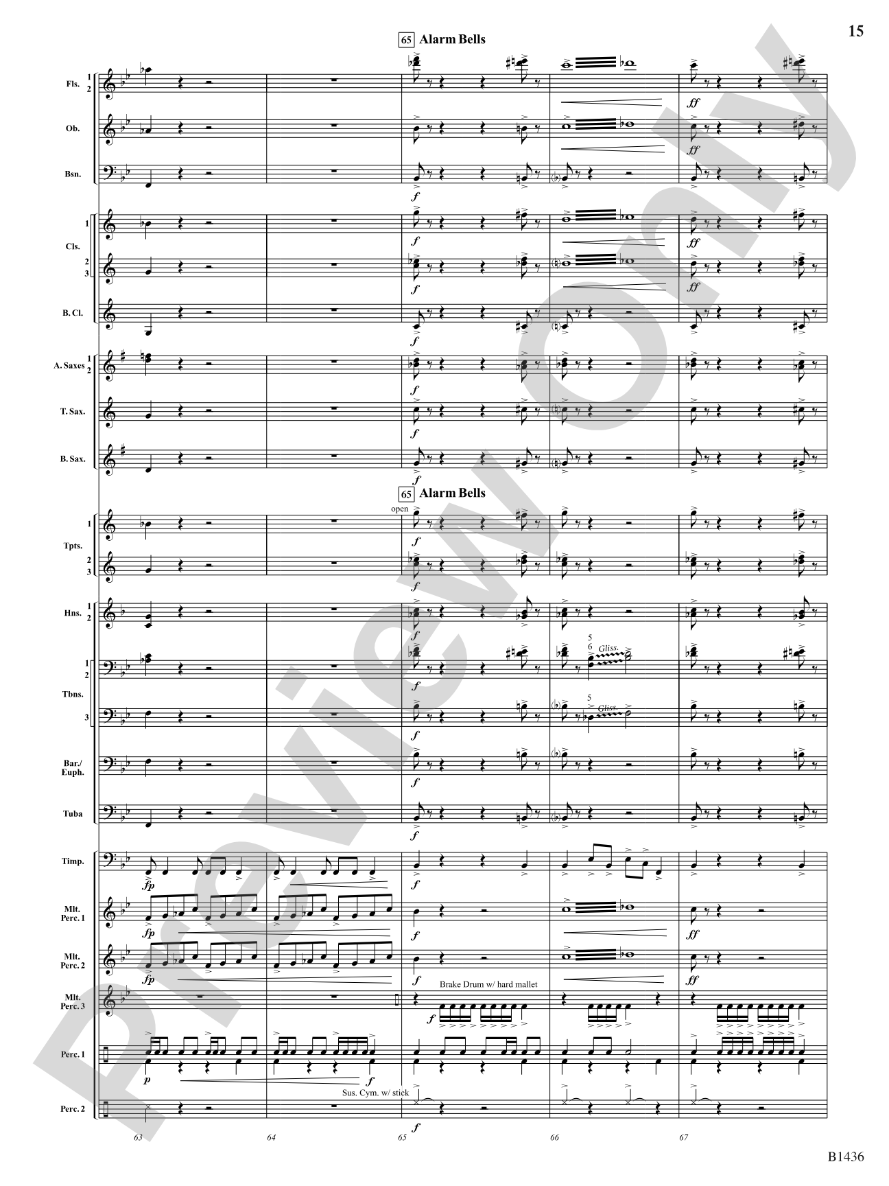 The Heart of Madness: Concert Band Conductor Score & Parts