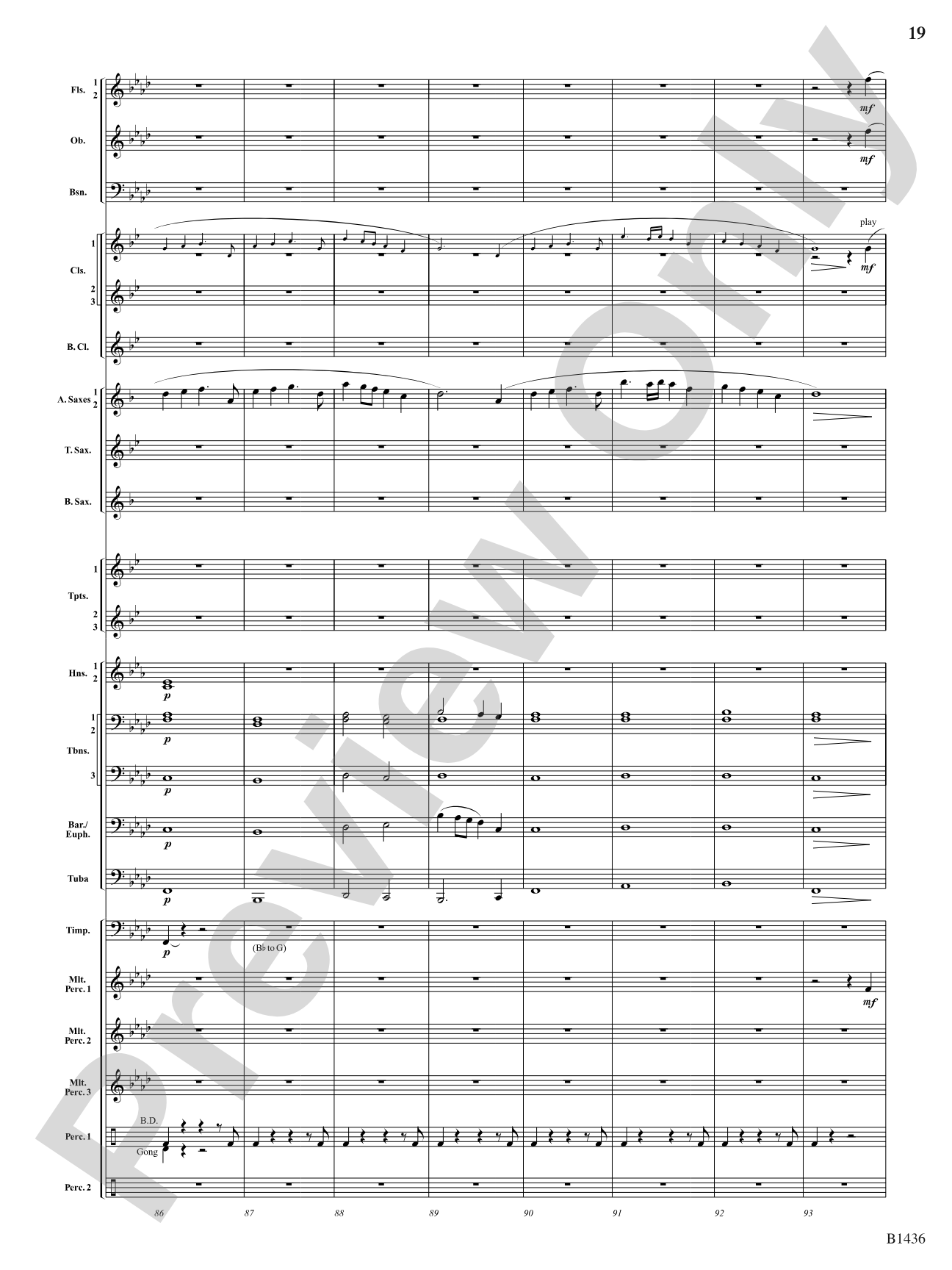 The Heart of Madness: Concert Band Conductor Score & Parts