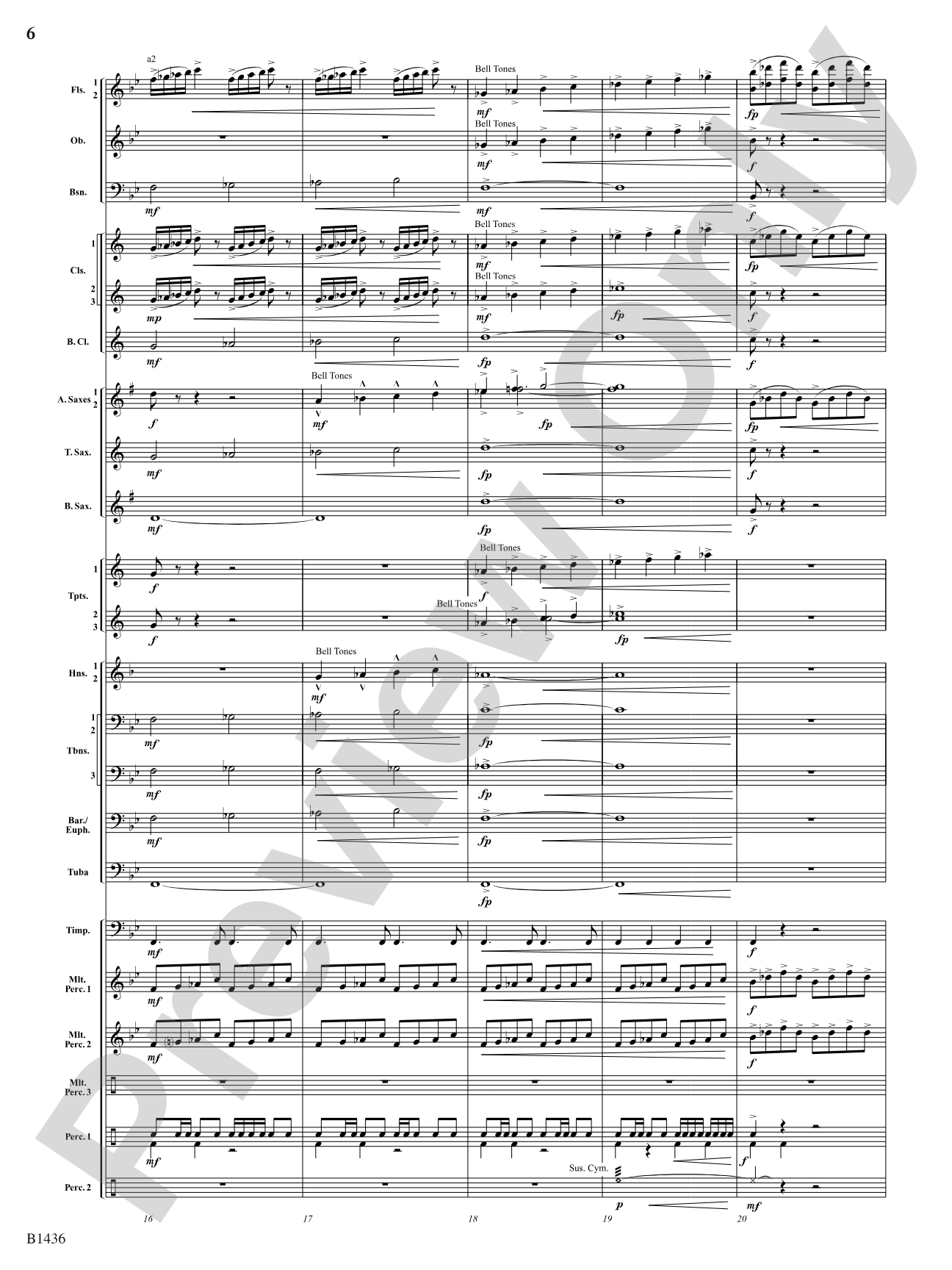 The Heart of Madness: Concert Band Conductor Score & Parts