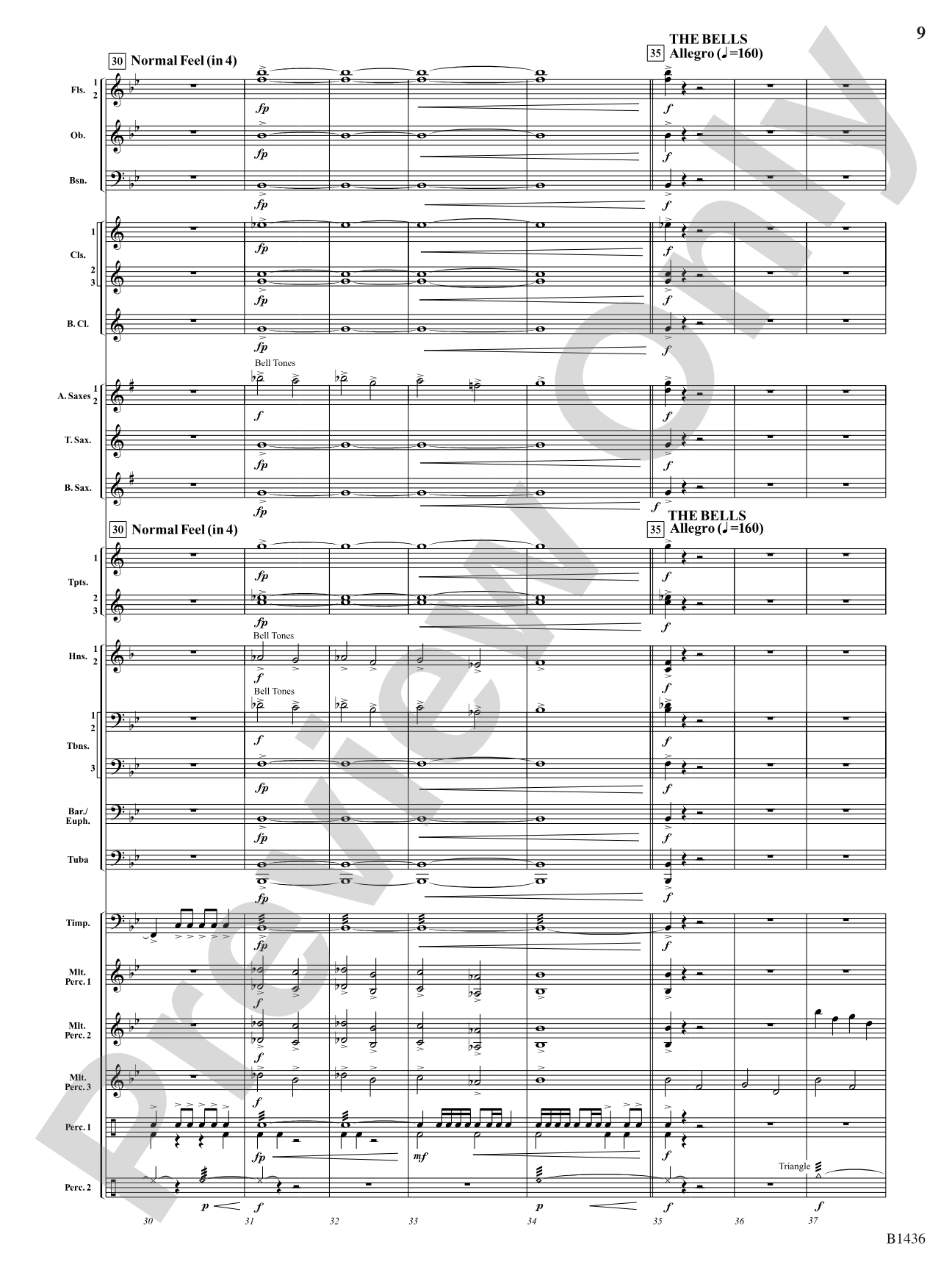 The Heart of Madness: Concert Band Conductor Score & Parts