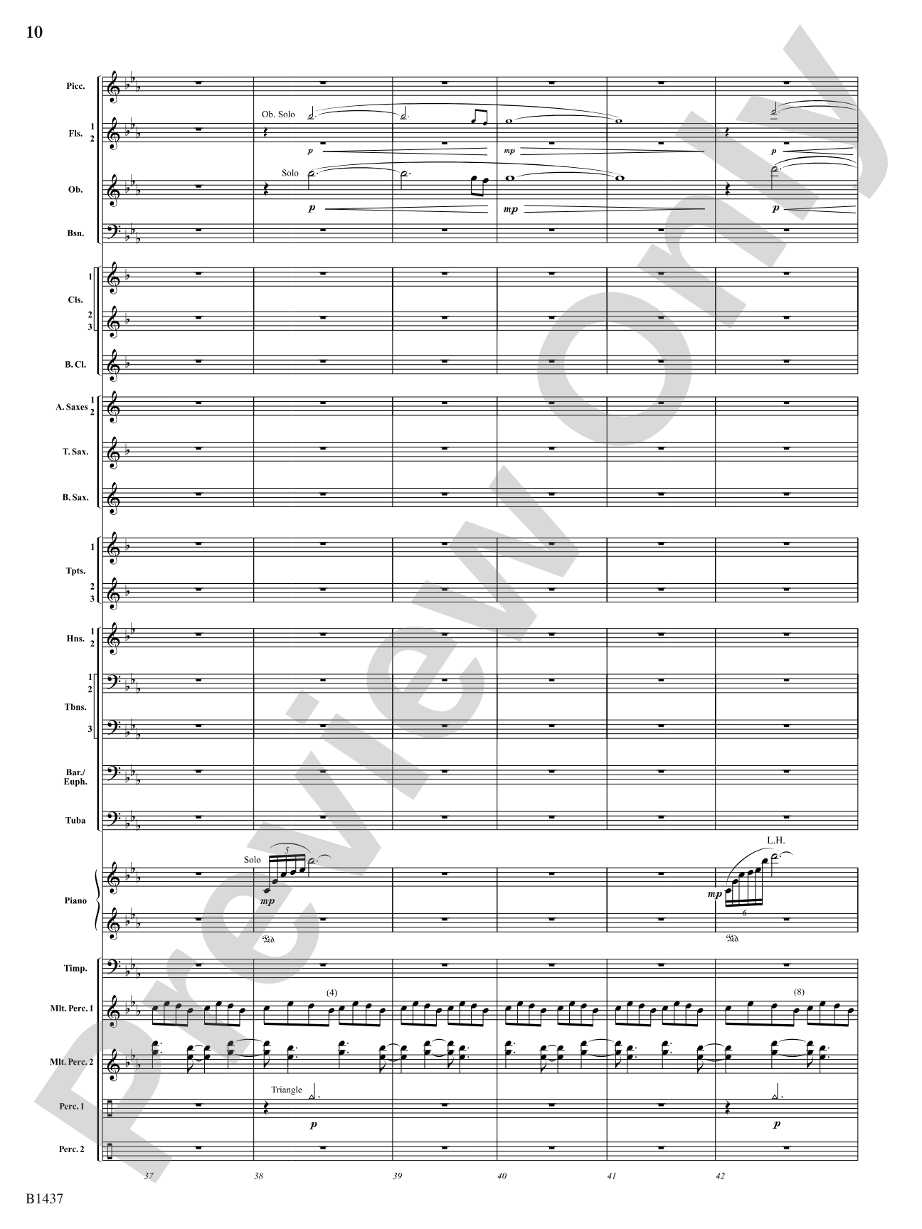 Elements (Petite Symphony): Concert Band Conductor Score & Parts