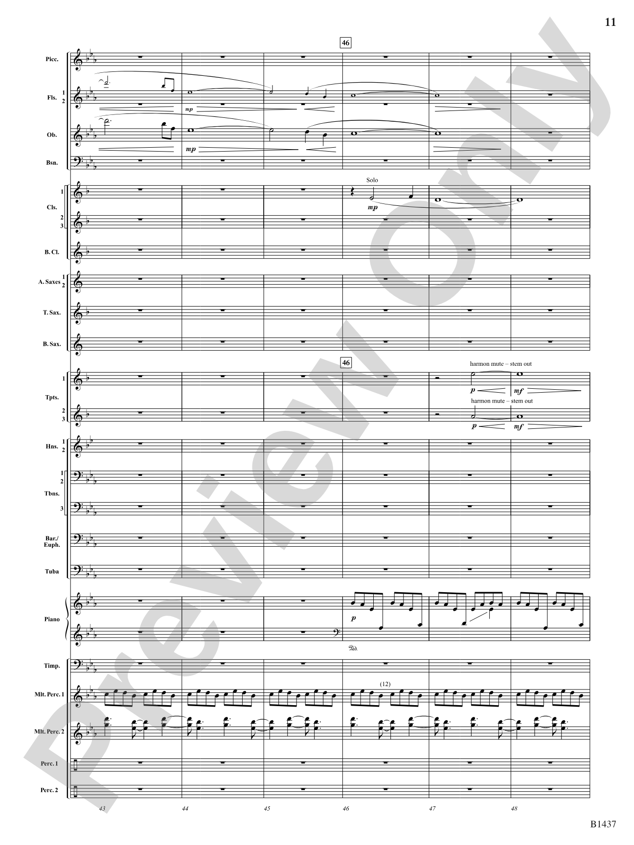 Elements (Petite Symphony): Concert Band Conductor Score & Parts